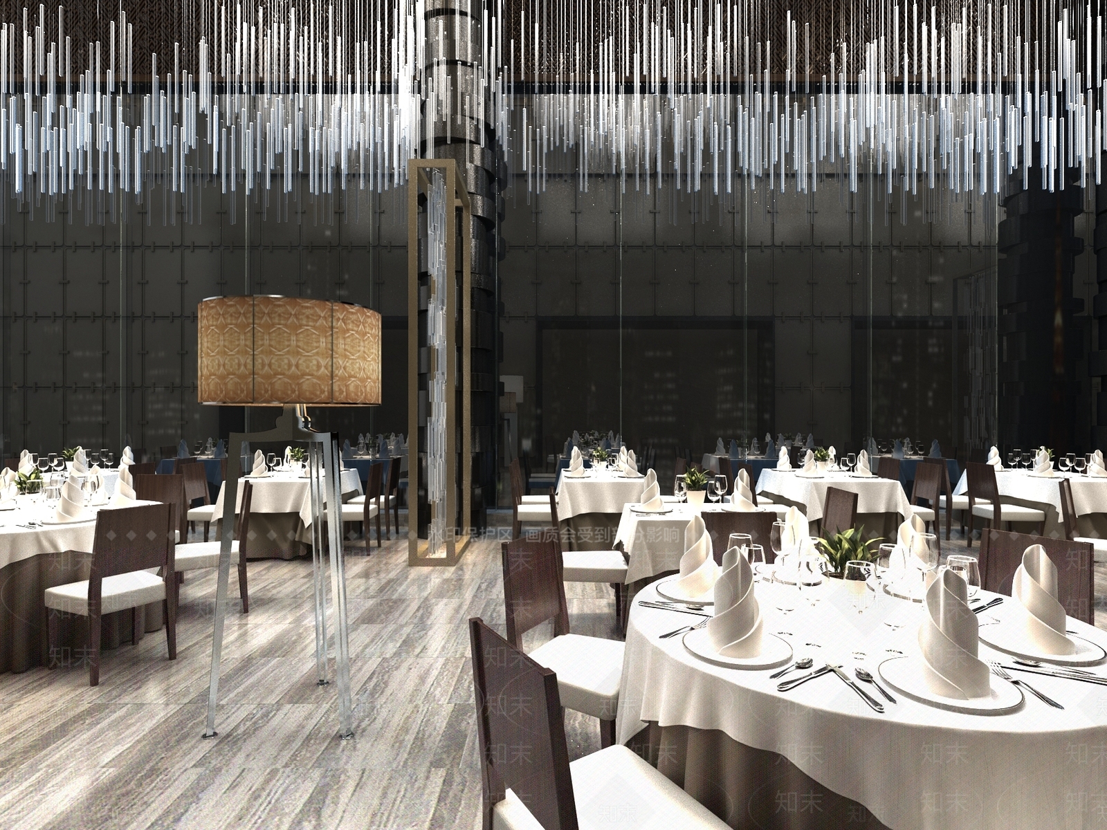 1酒店餐饮033D模型下载【ID:1162046297】