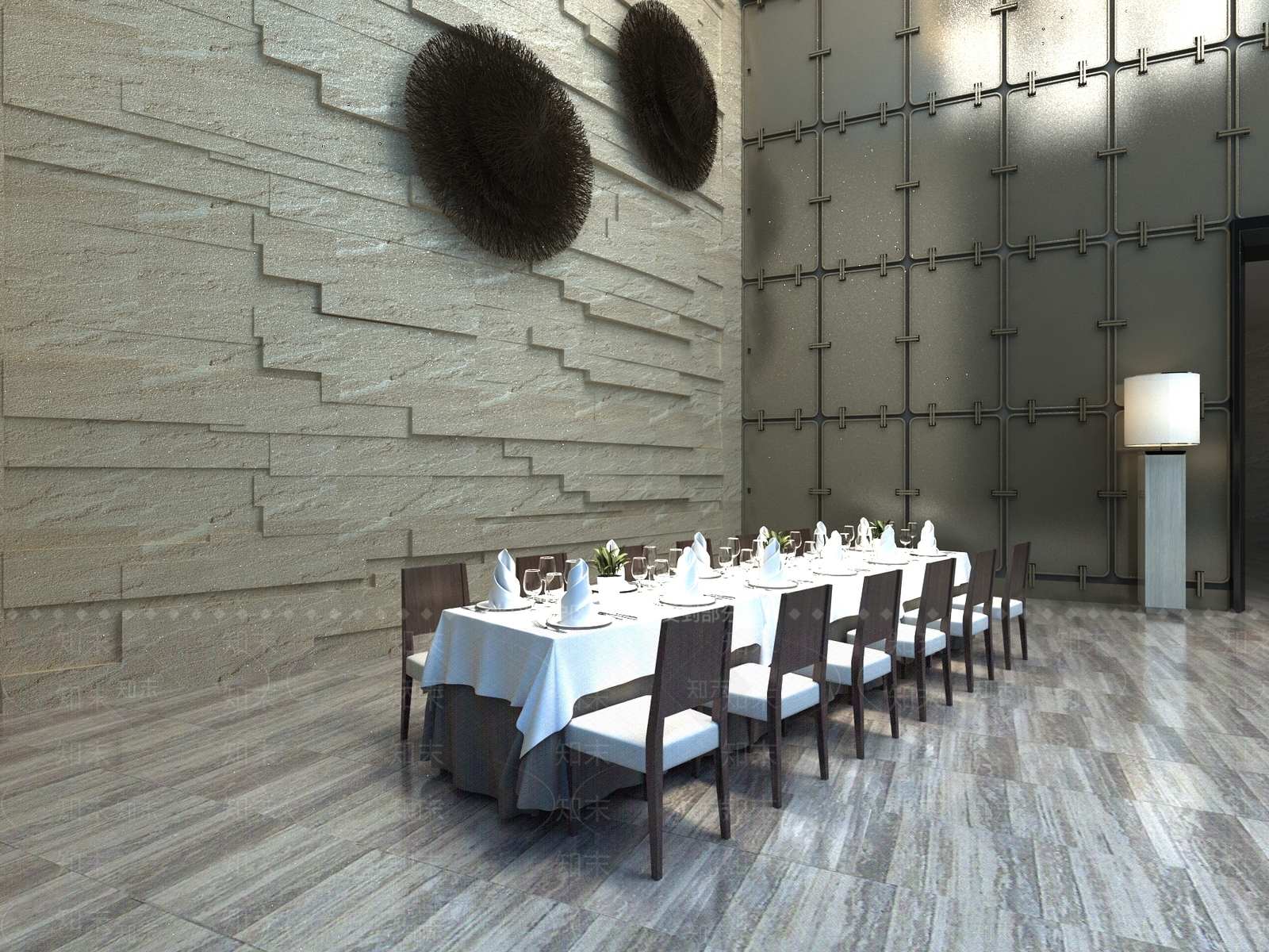 1酒店餐饮013D模型下载【ID:1162047587】
