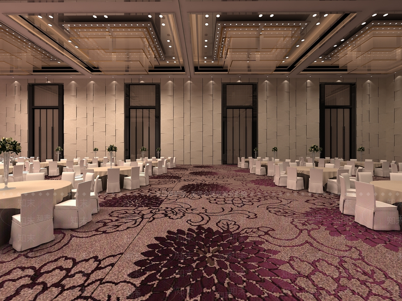 1酒店宴会厅023D模型下载【ID:1162048616】