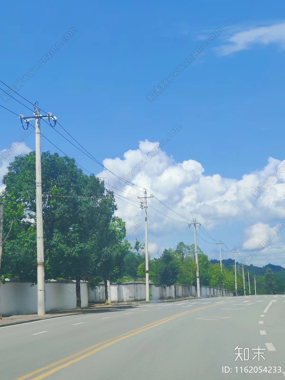 无缝道路外景贴图下载【ID:1162054233】