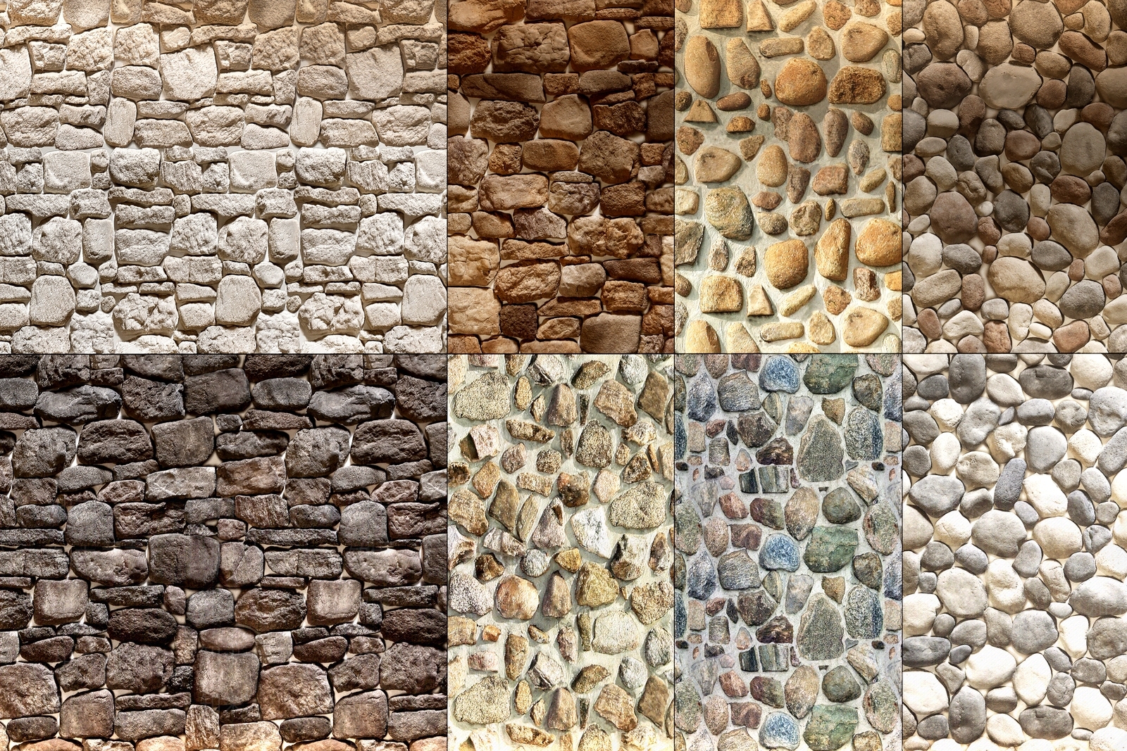 现代文化石墙面3D模型下载【ID:1162081267】