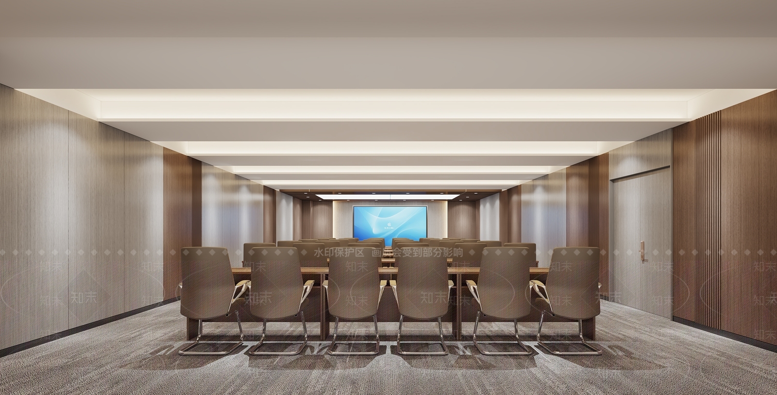 大会议室3D模型下载【ID:1162096770】