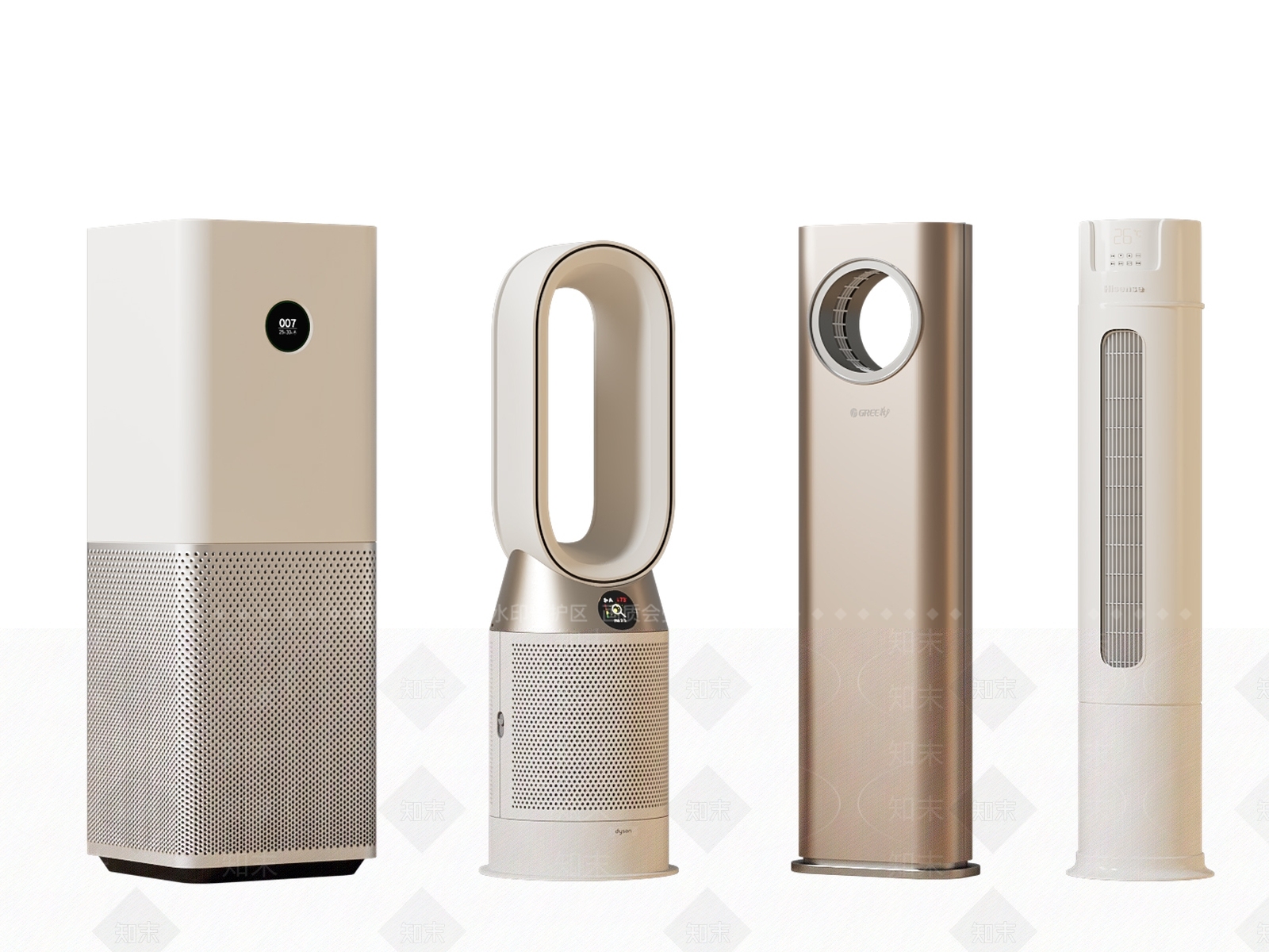 无叶电风扇3D模型下载【ID:1162096424】