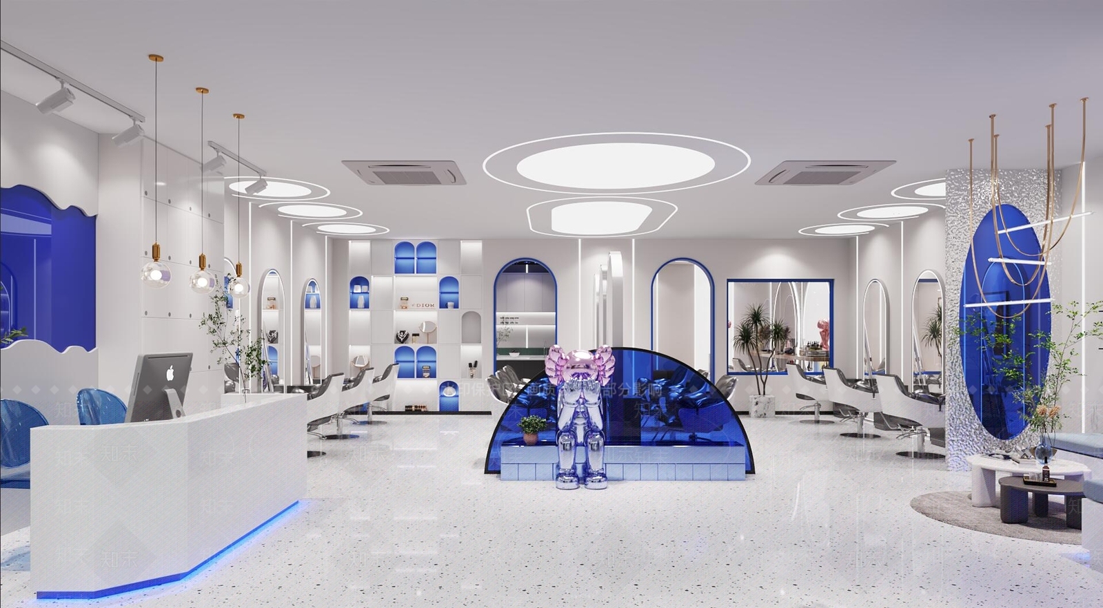 理发店3D模型下载【ID:1162115424】