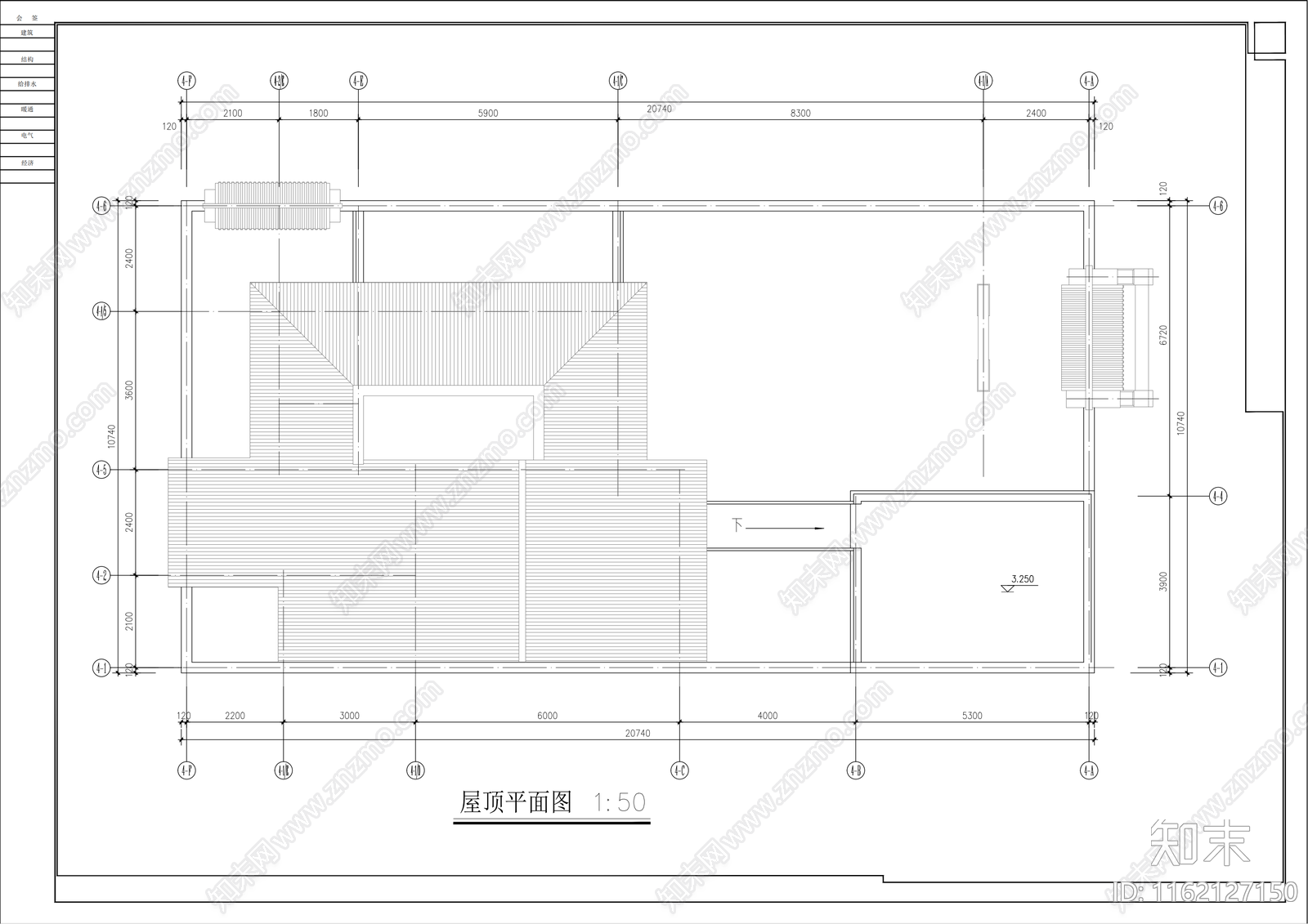 龙湖别院落4号院cad施工图下载【ID:1162127150】