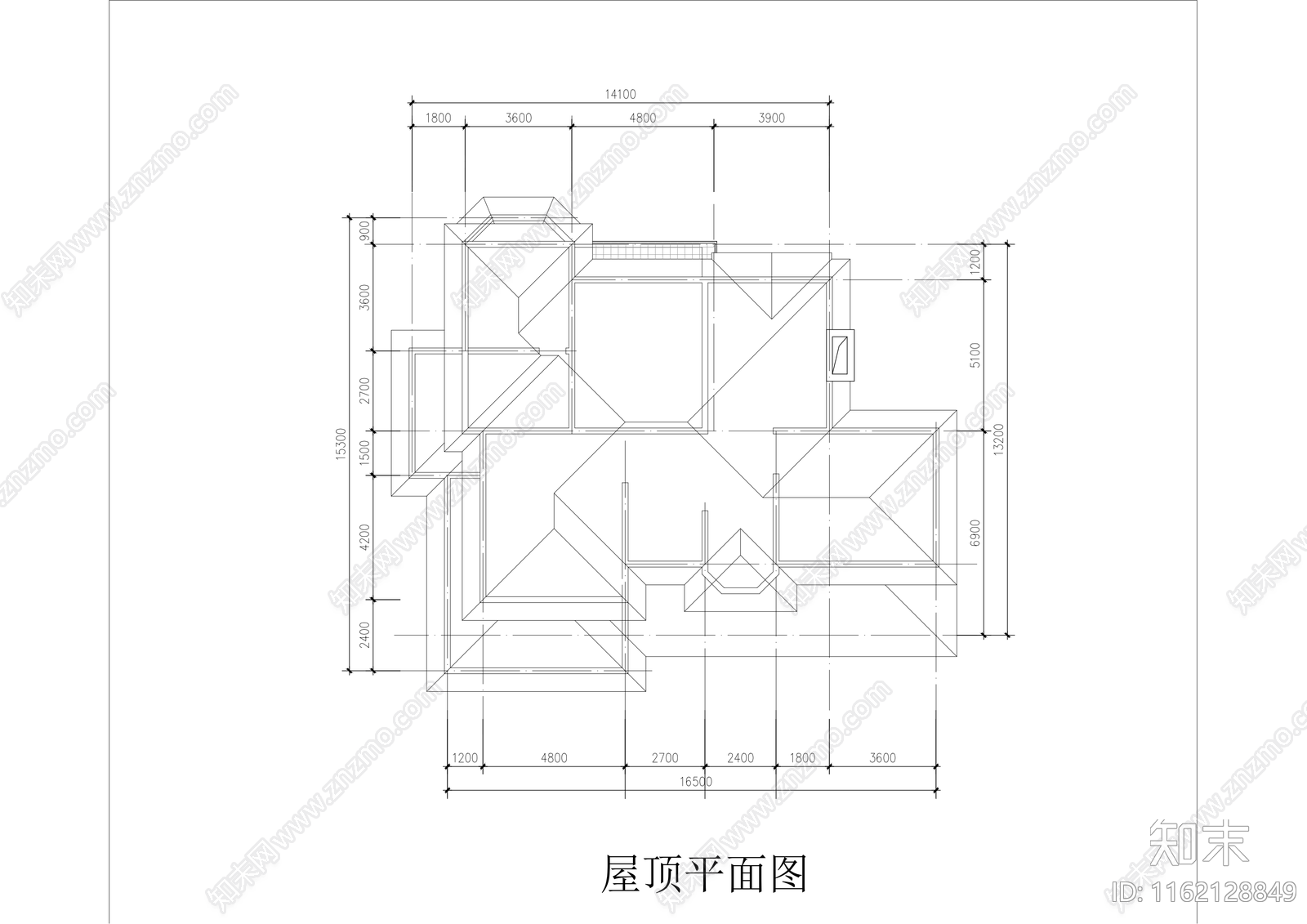 别院cad施工图下载【ID:1162128849】