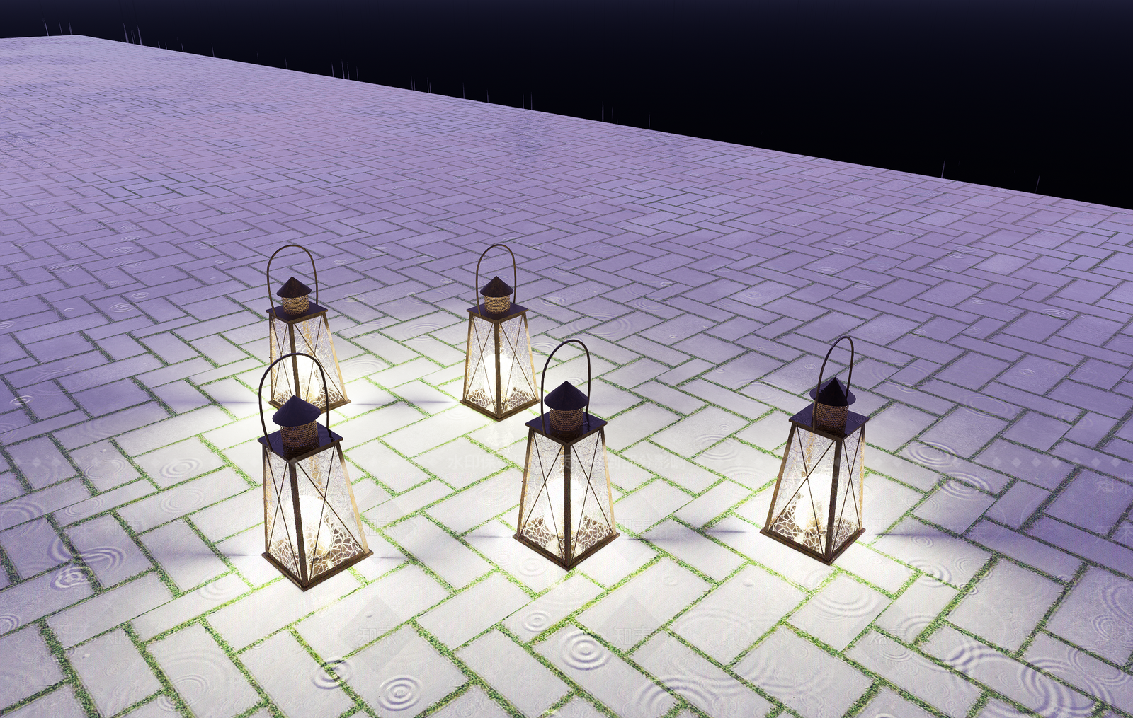 马头灯SU模型下载【ID:1162145376】