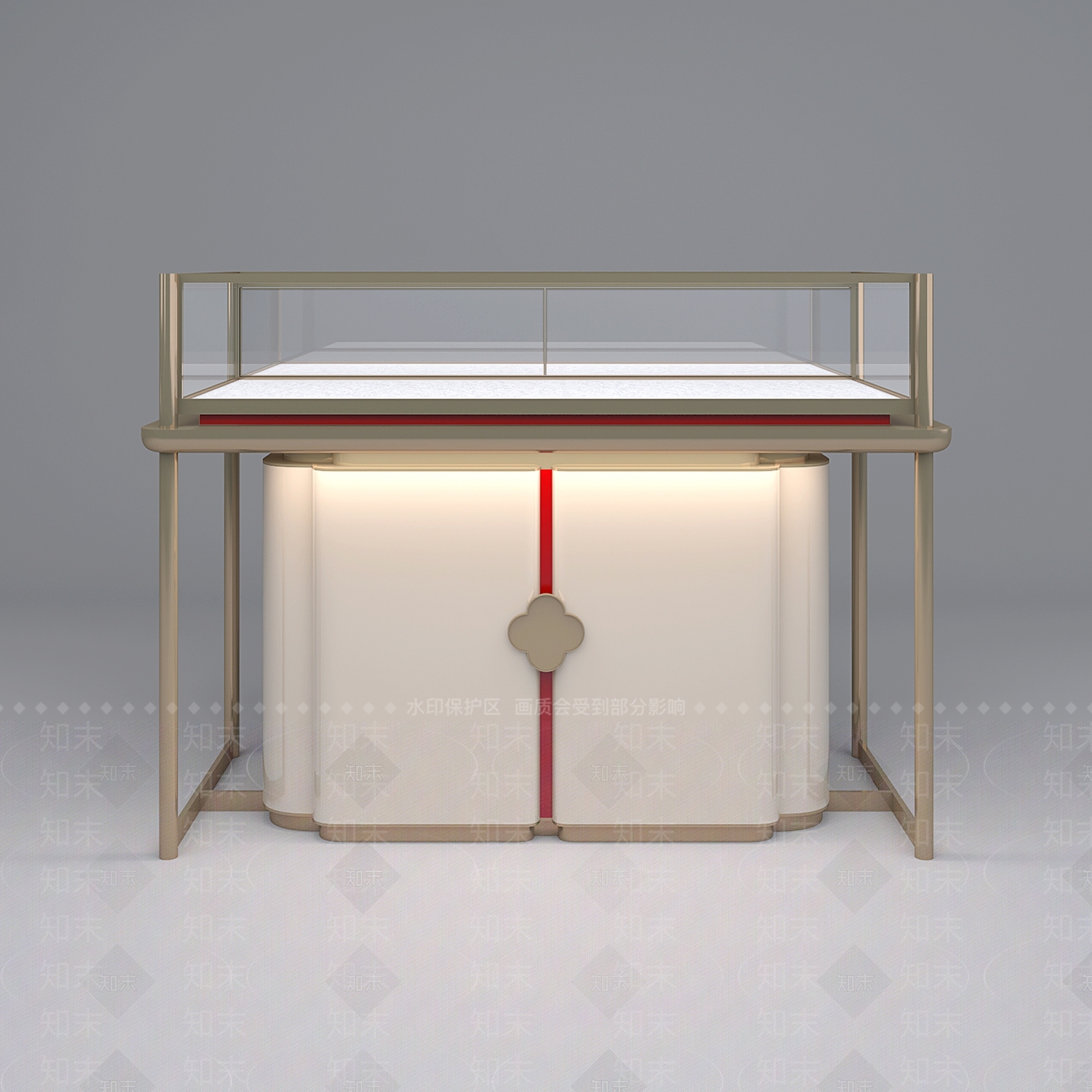 珠宝柜台3D模型下载【ID:1162146596】