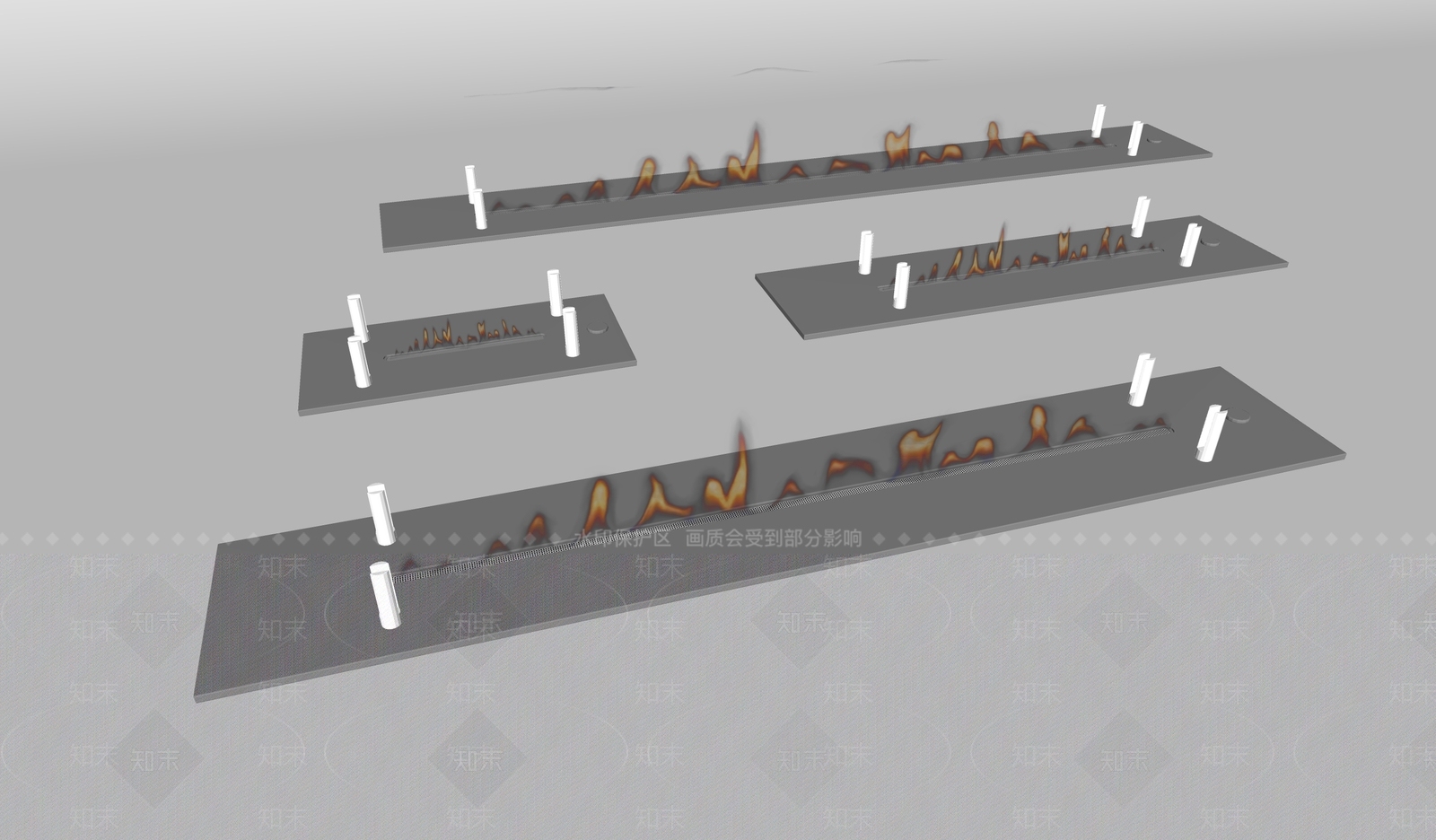 现代壁炉SU模型下载【ID:1162155822】