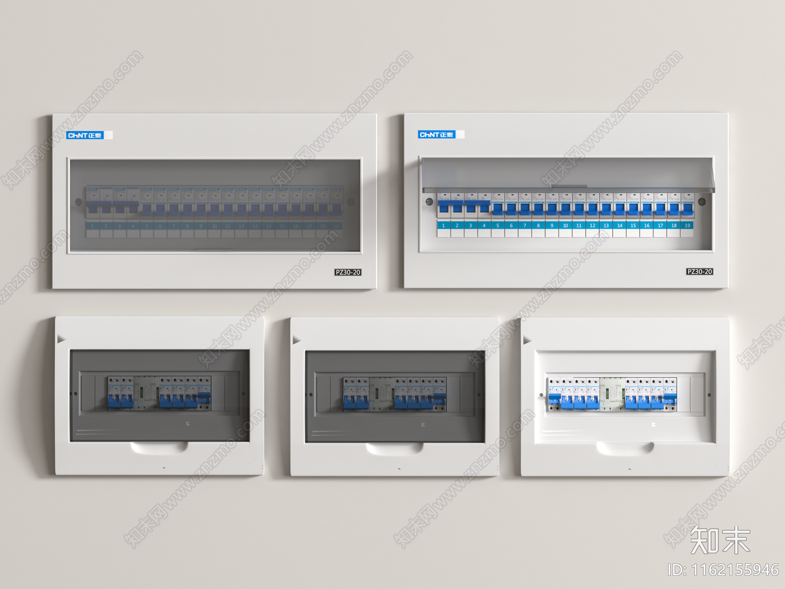 现代配电箱SU模型下载【ID:1162155946】