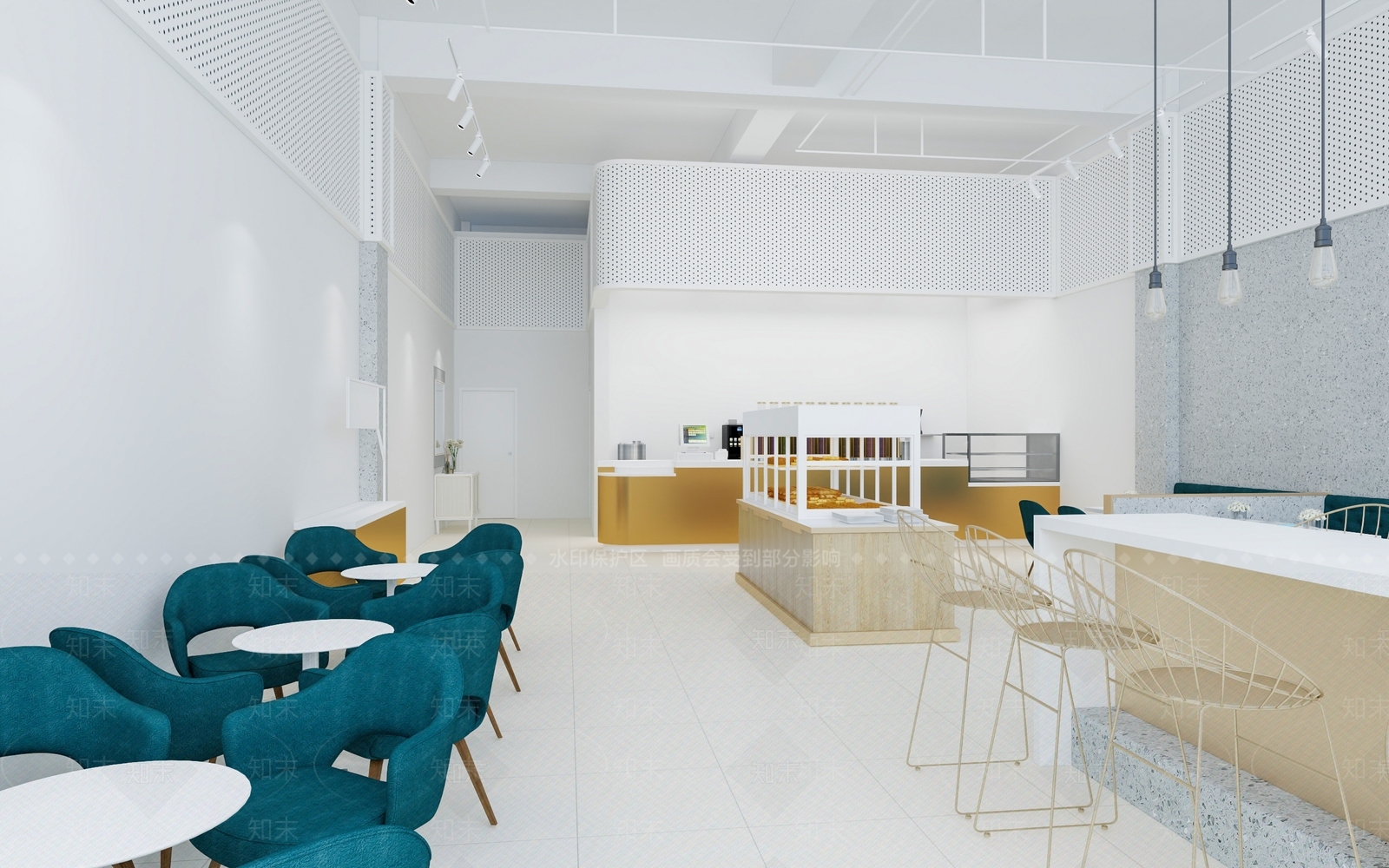 奶茶店3D模型下载【ID:1162188341】