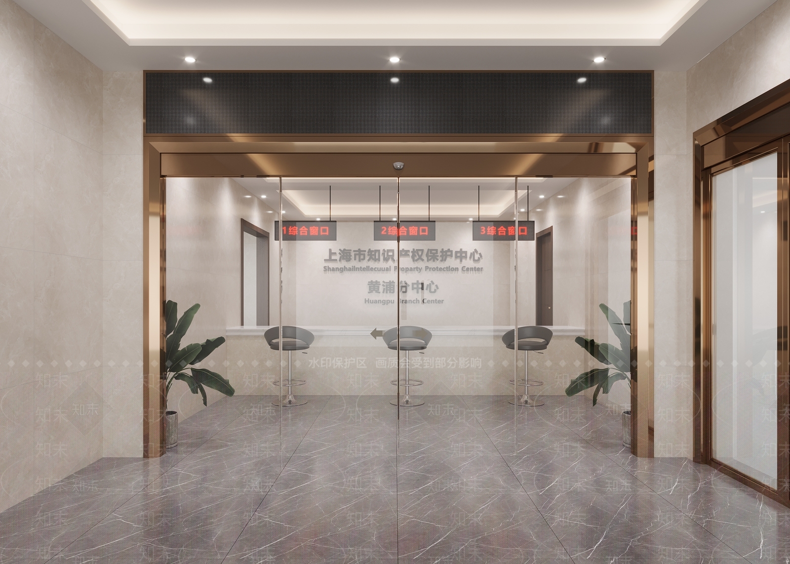 现代电动门3D模型下载【ID:1162189941】