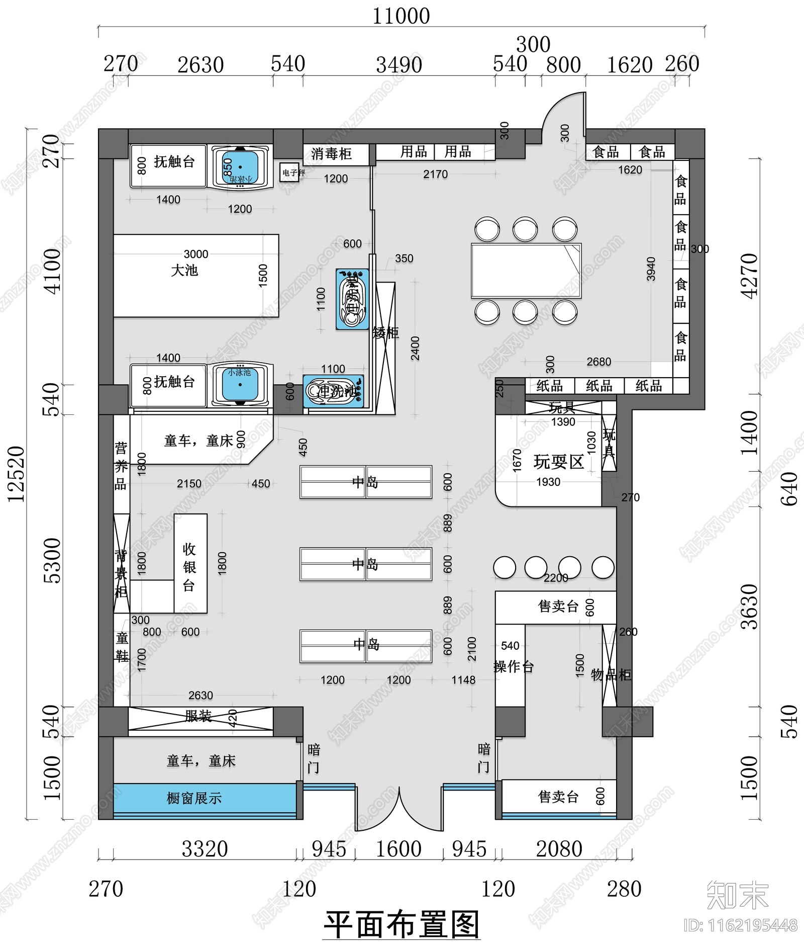 4cad施工图下载【ID:1162195448】