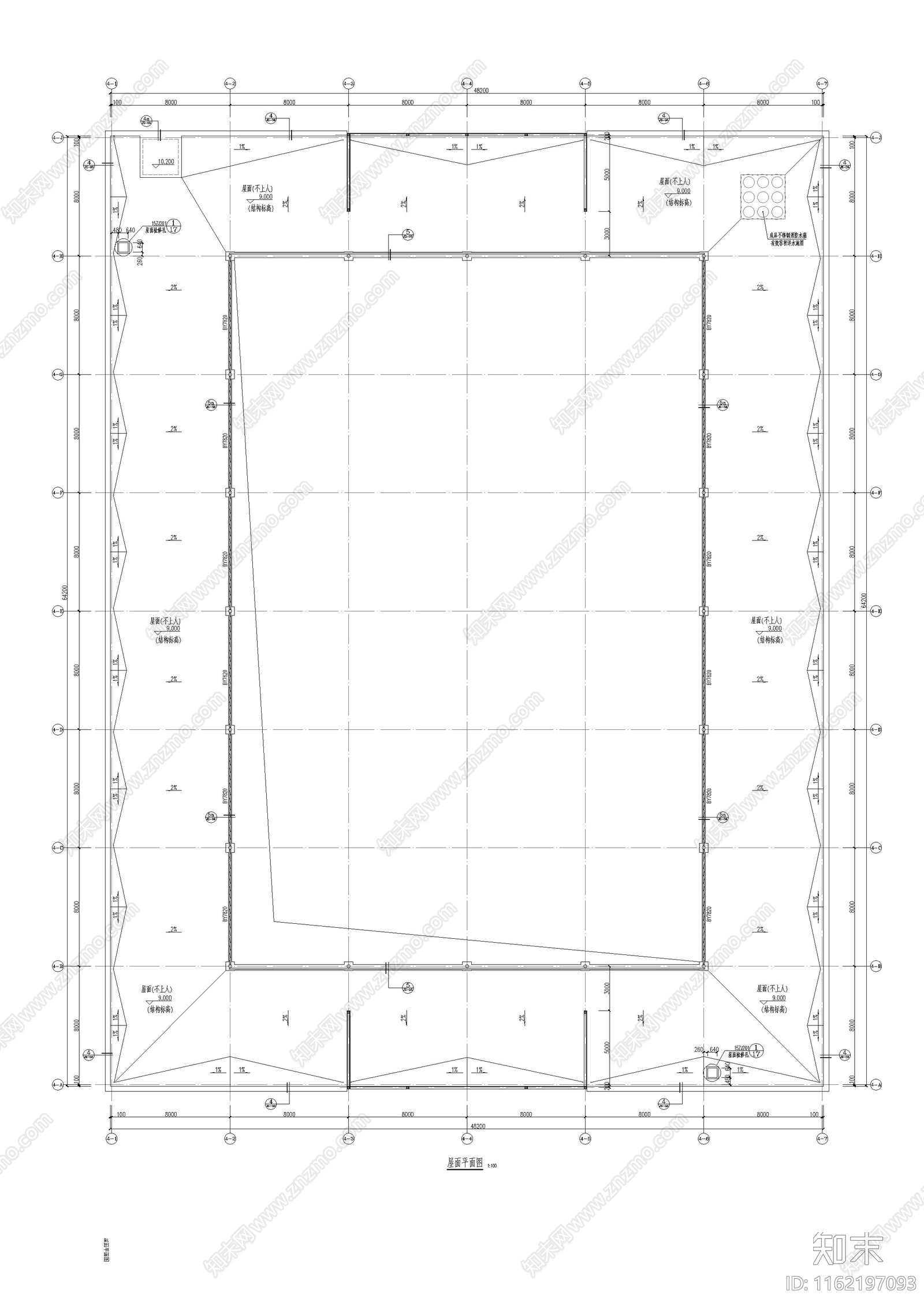 农贸市场大棚建施图施工图下载【ID:1162197093】