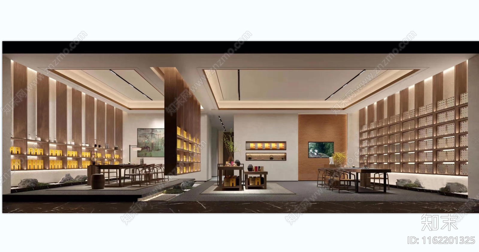 文创装cad施工图下载【ID:1162201325】