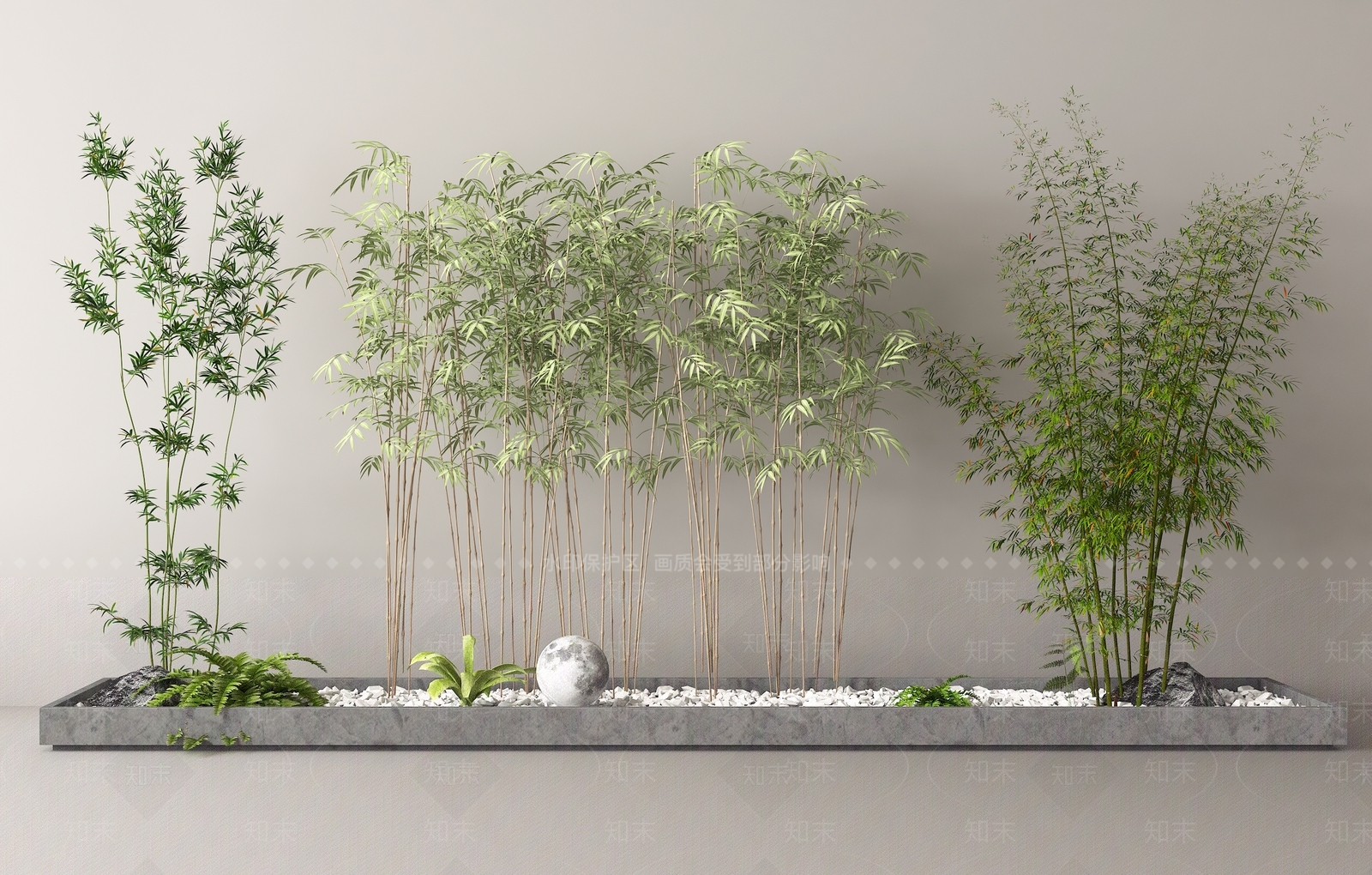 竹子SU模型下载【ID:1162201781】