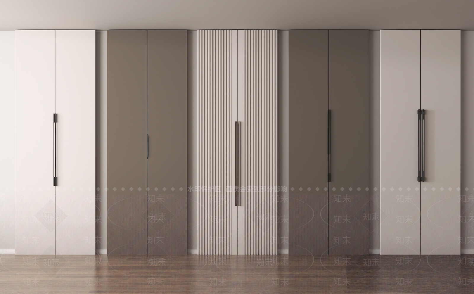 现代门板3D模型下载【ID:1162204828】