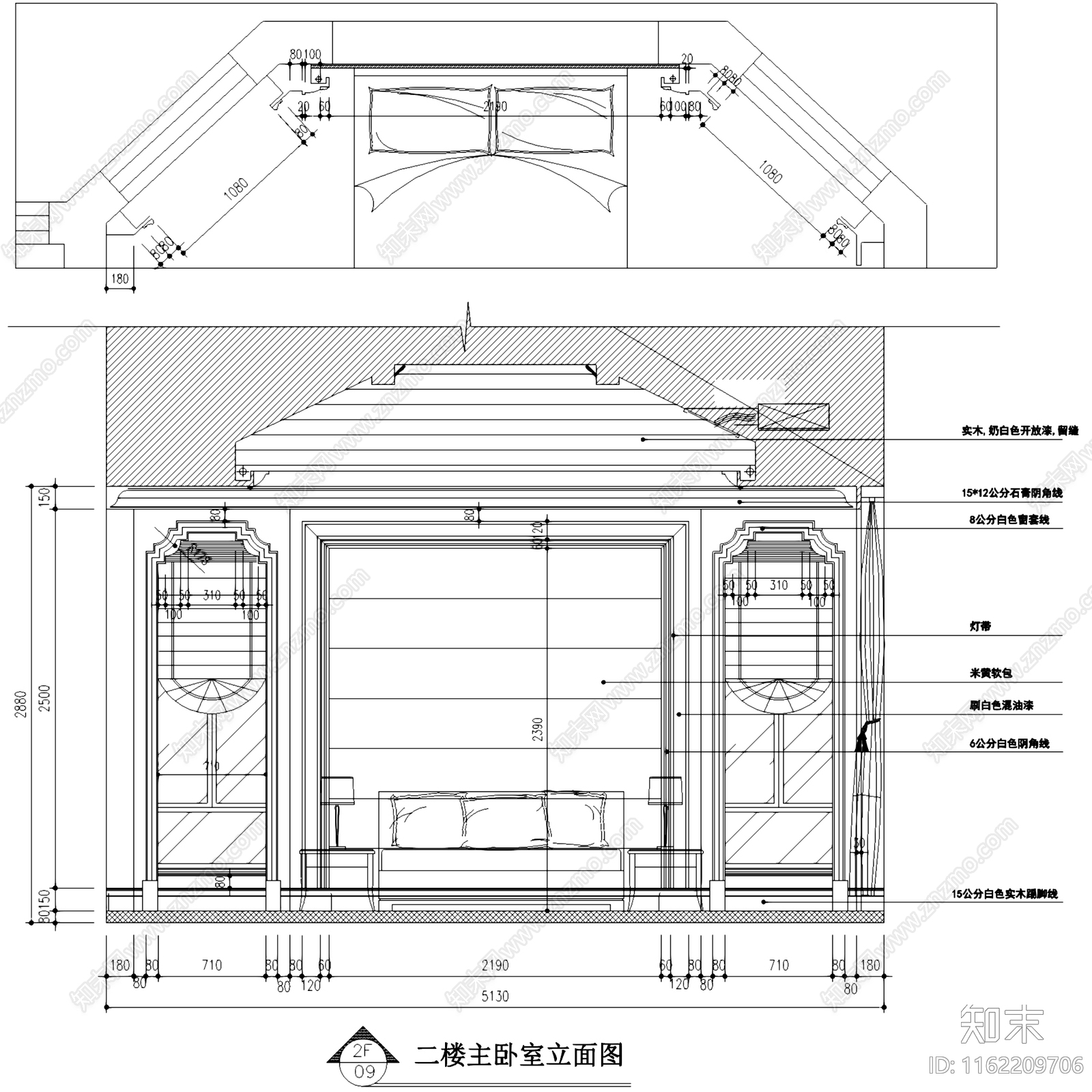 欧式奢华常熟润欣花园二层独栋别墅室内家装cad施工图下载【ID:1162209706】