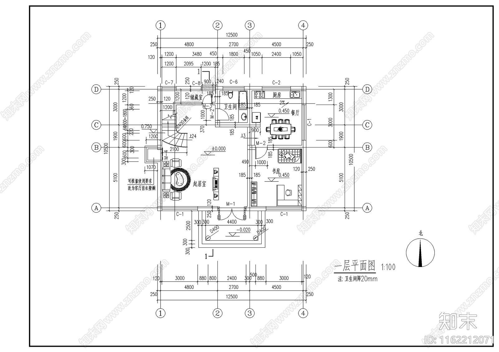 别cad施工图下载【ID:1162212071】