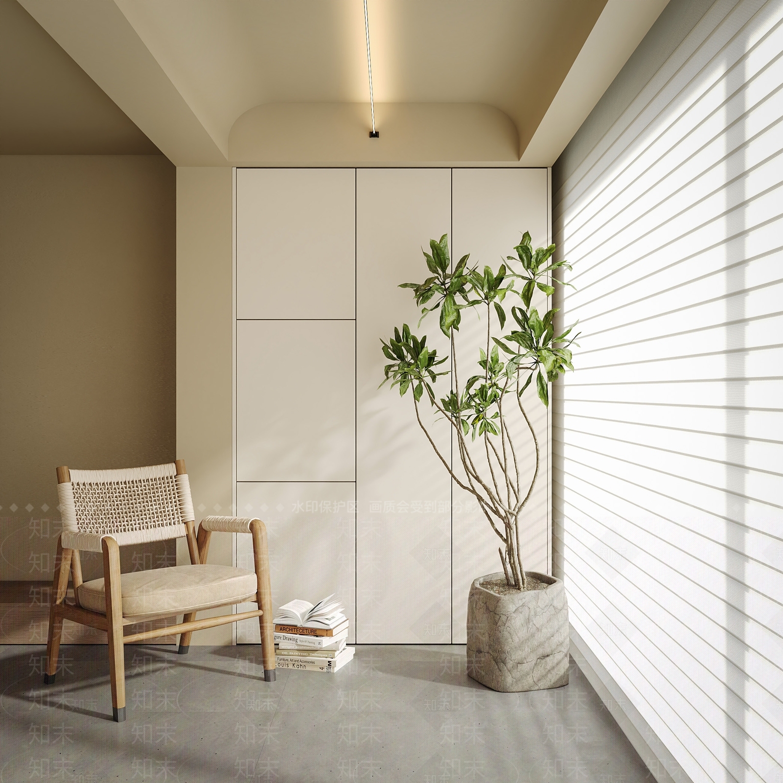 家居阳台SU模型下载【ID:1162225998】