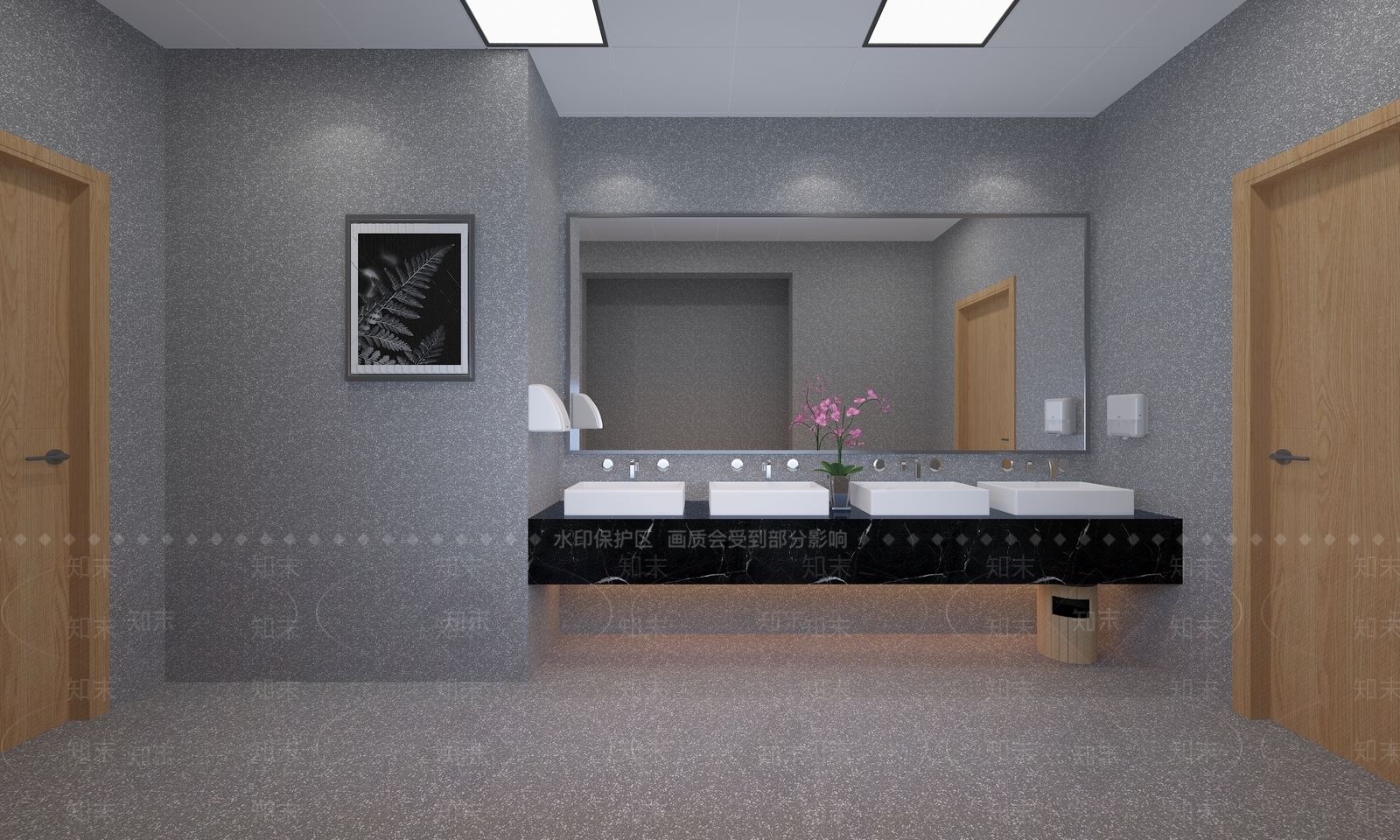 公共卫生间3D模型下载【ID:1162226735】