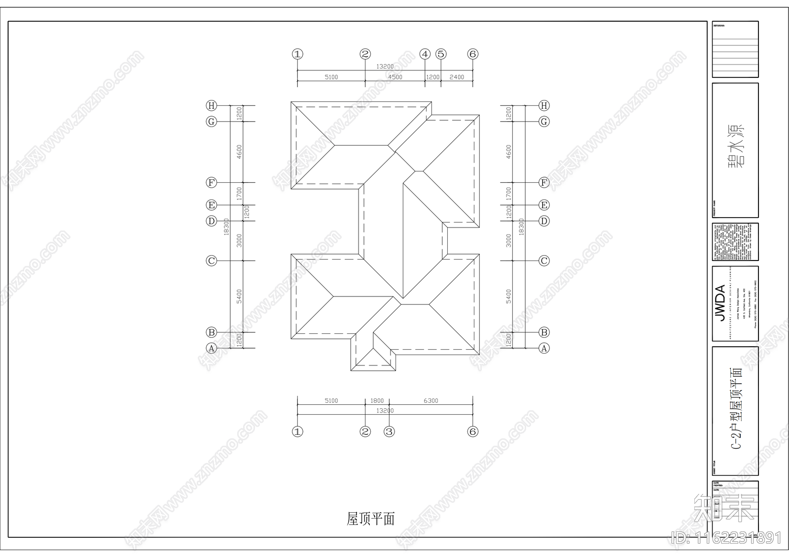 二层别cad施工图下载【ID:1162231891】