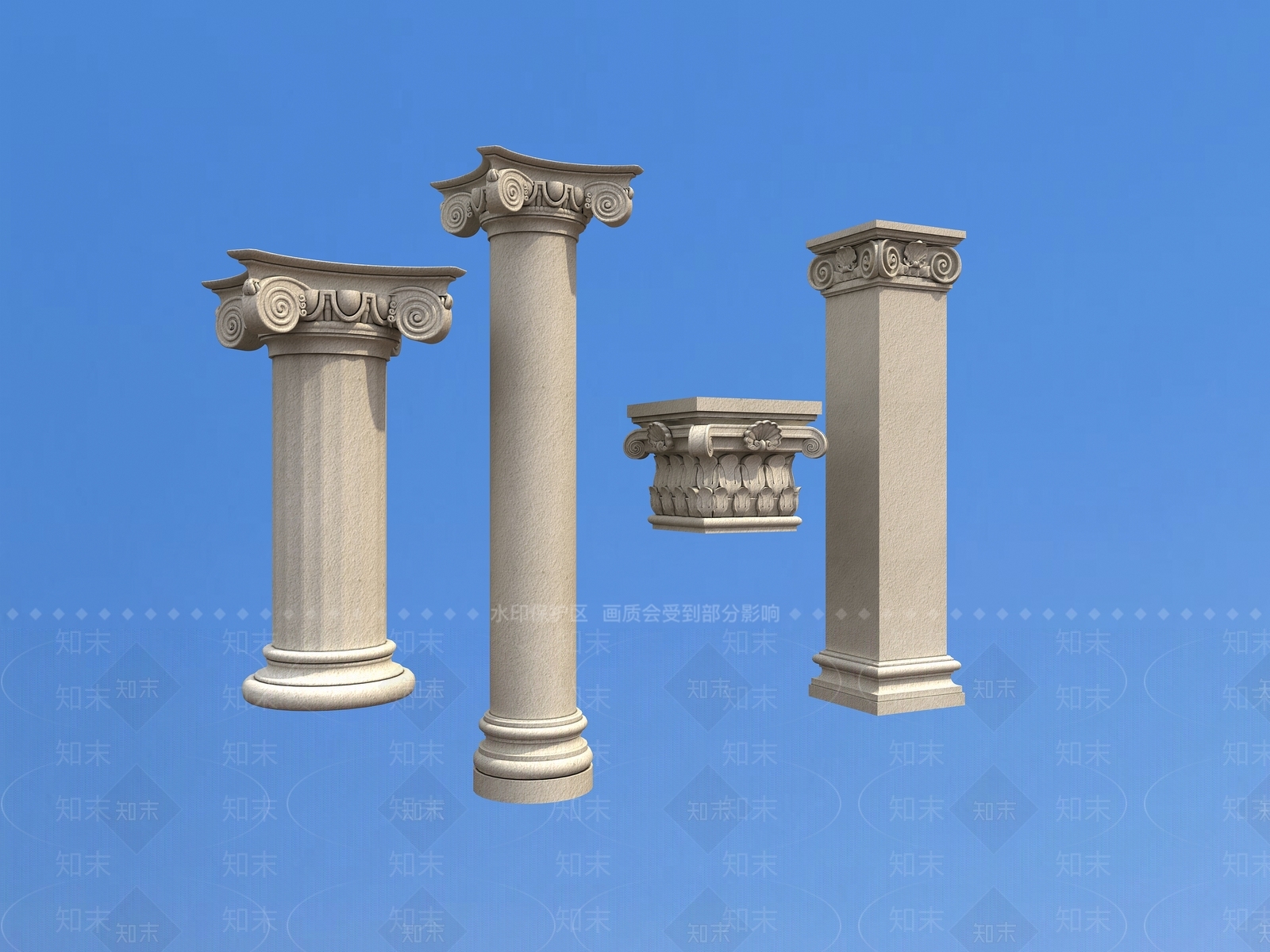 欧式3D模型下载【ID:1162240644】