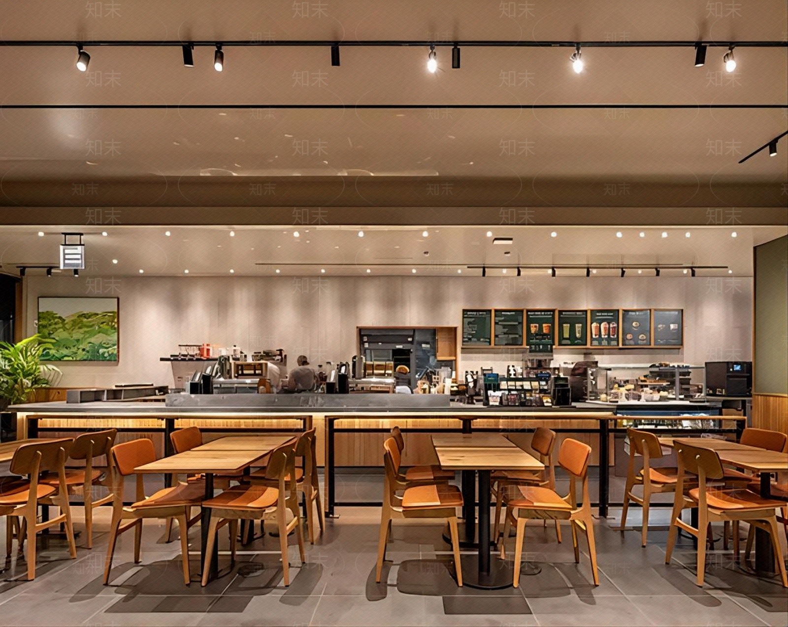 餐厅背景素材贴图下载【ID:1162267282】