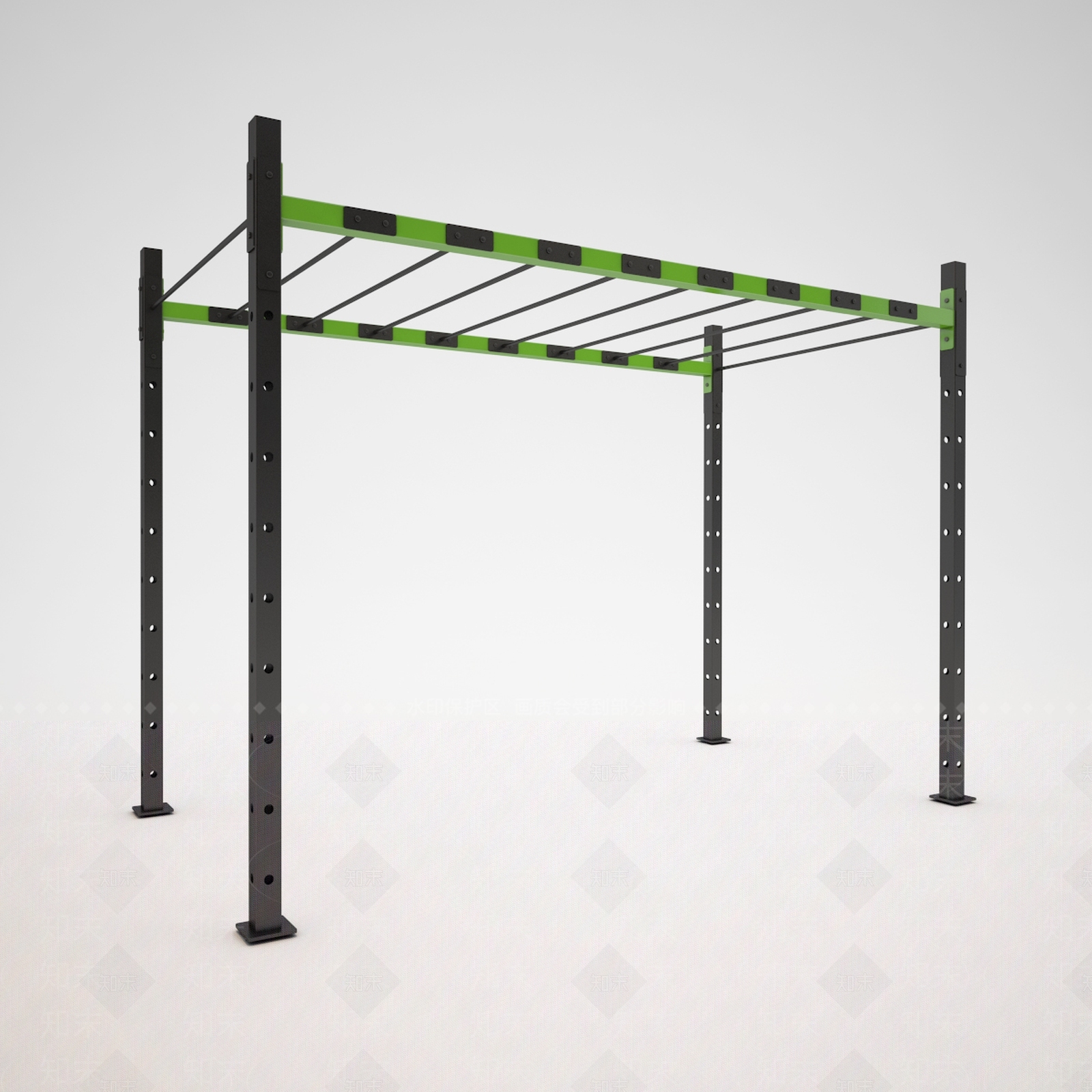 现代体育器材3D模型下载【ID:1162267304】