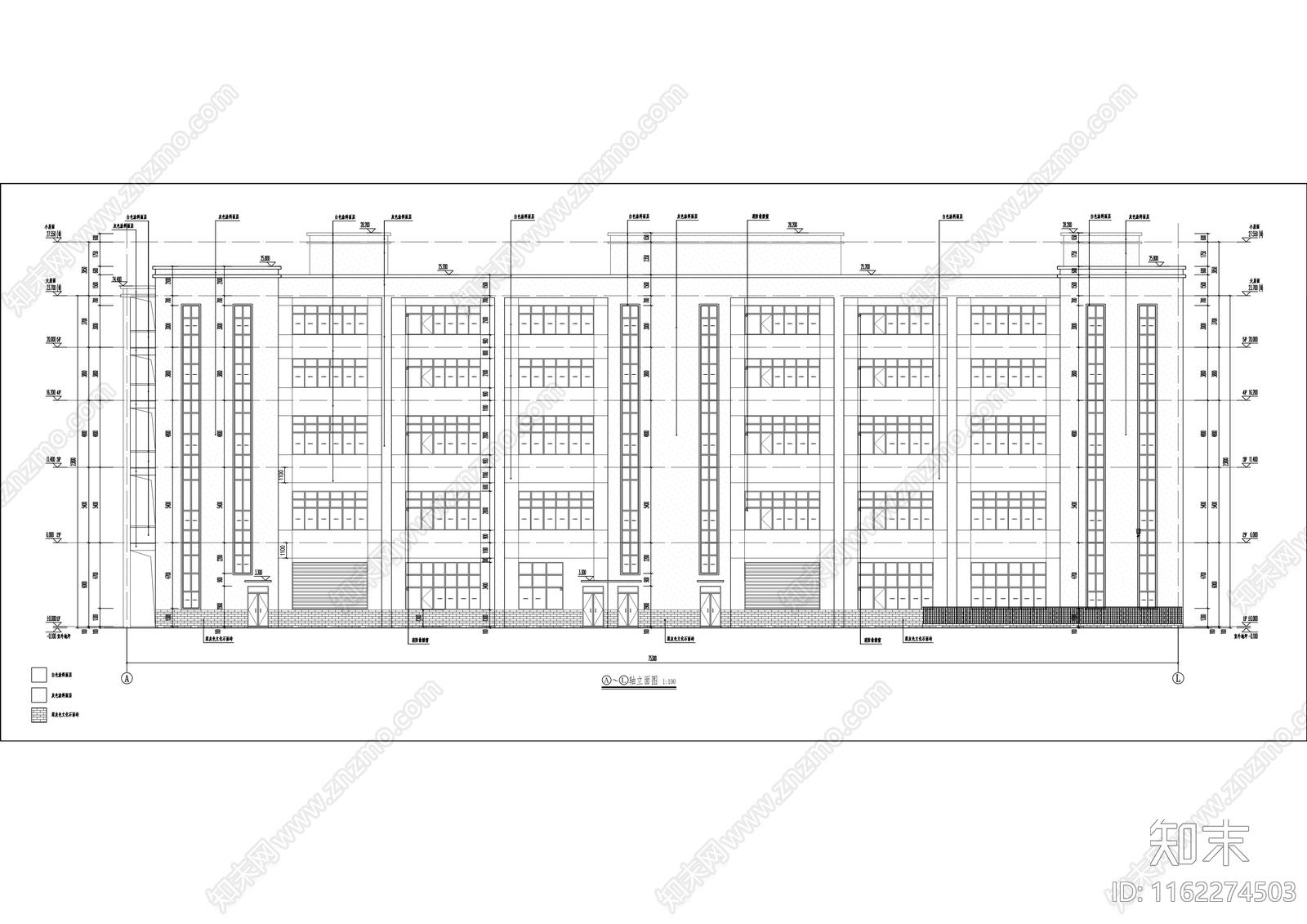 消防演练生产车间建筑施工图下载【ID:1162274503】