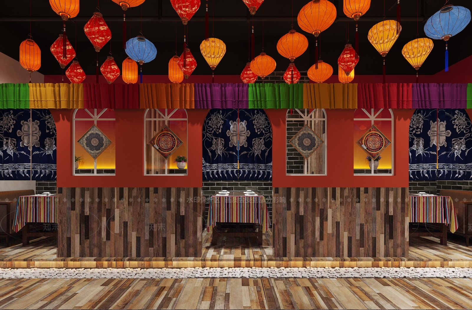 茶馆3D模型下载【ID:1214612208】