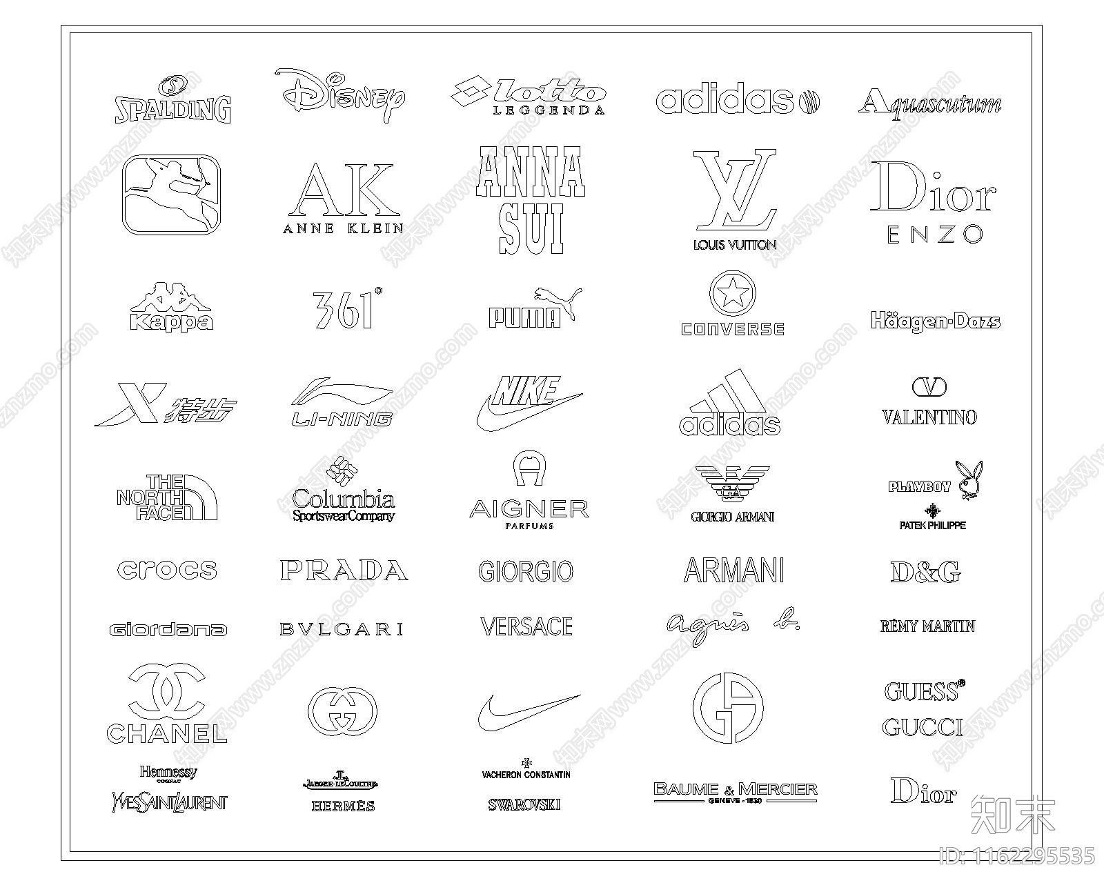 现代广告牌施工图下载【ID:1162295535】