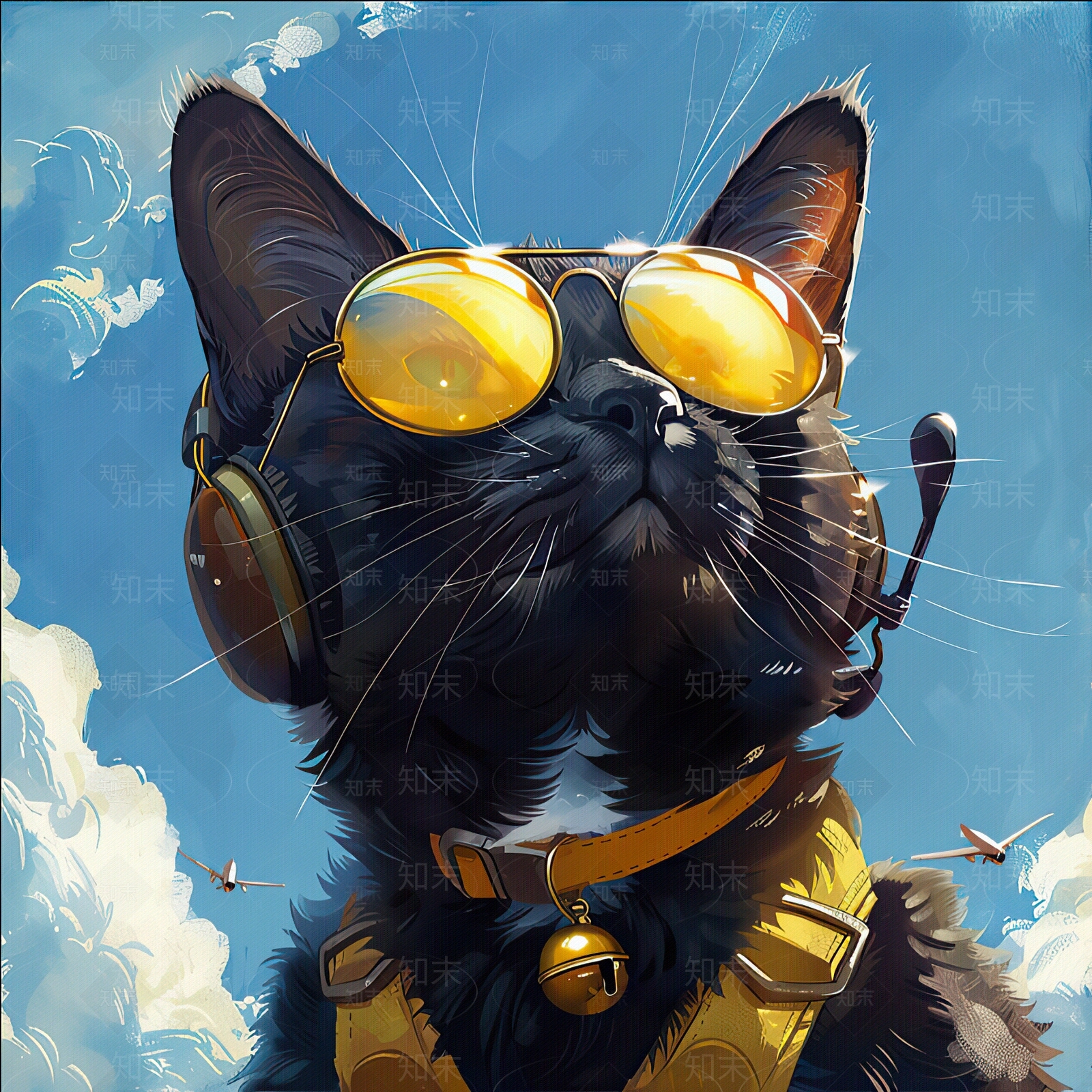 动物装饰画贴图下载【ID:1162298201】