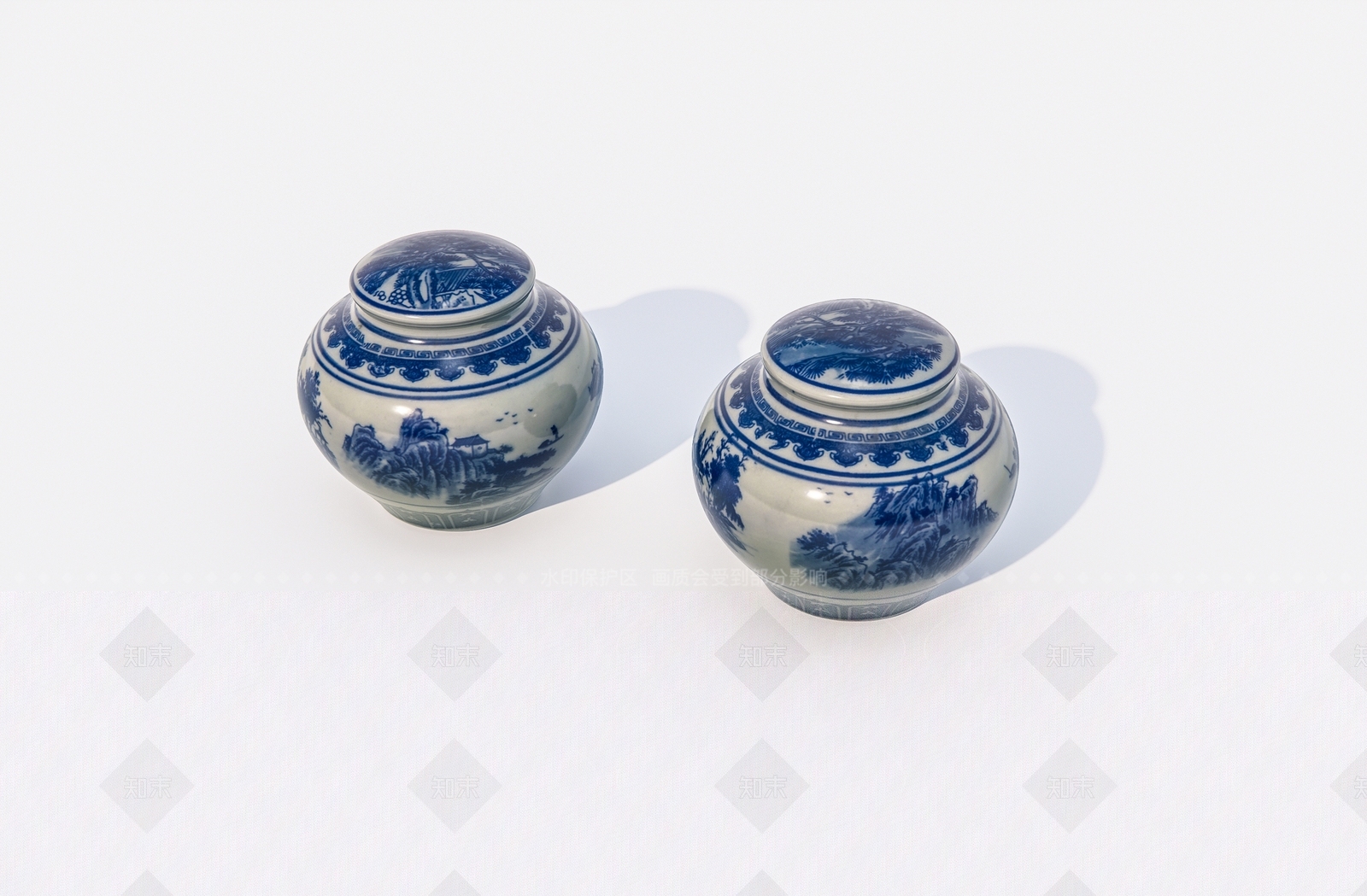 陶瓷药罐SU模型下载【ID:1162300823】