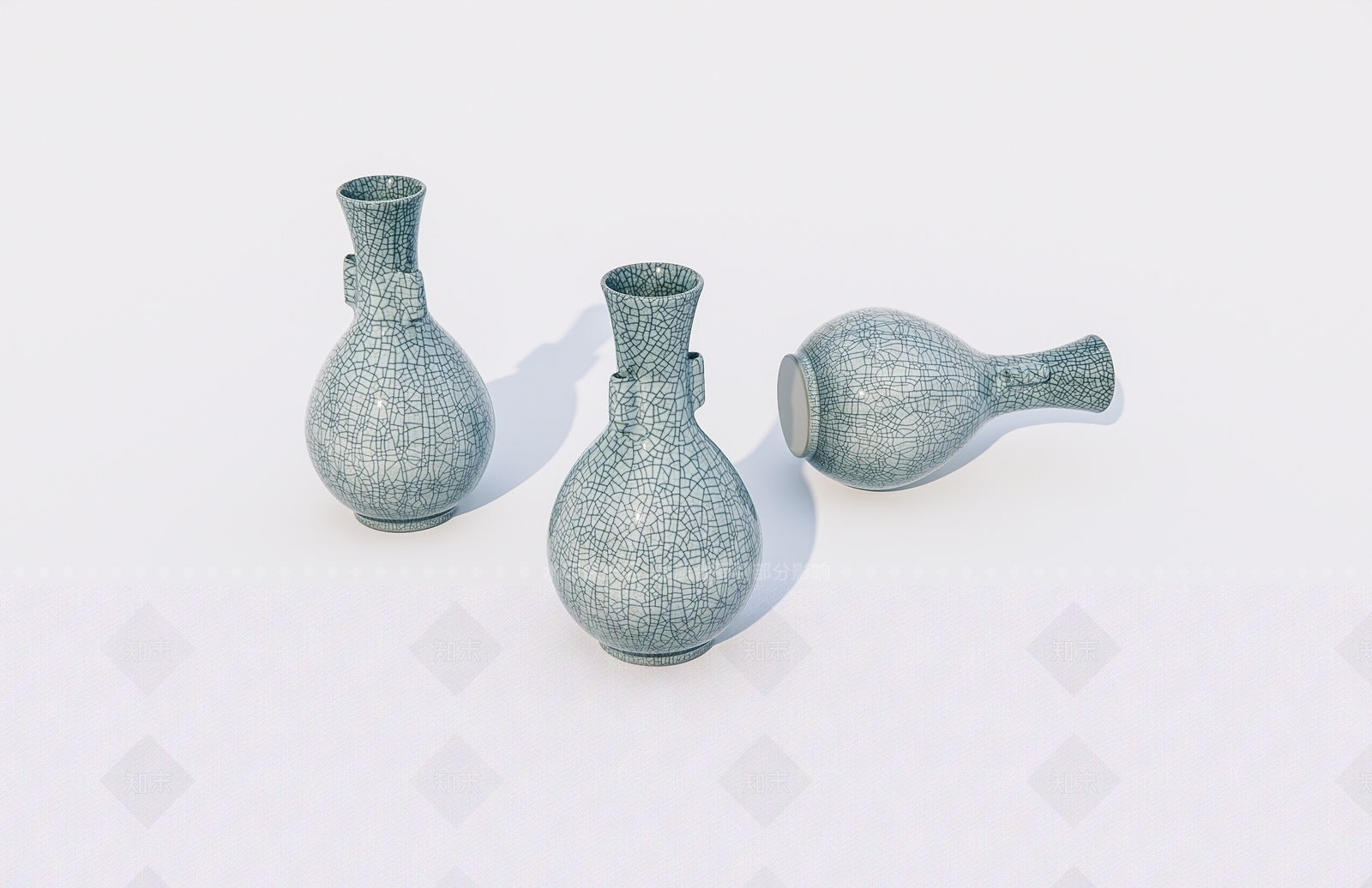 陶瓷瓶子SU模型下载【ID:1162301799】