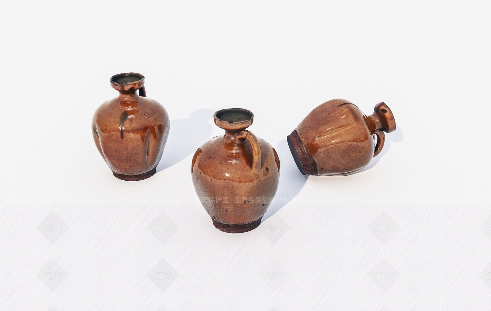 老旧陶瓷罐子SU模型下载【ID:1162304644】