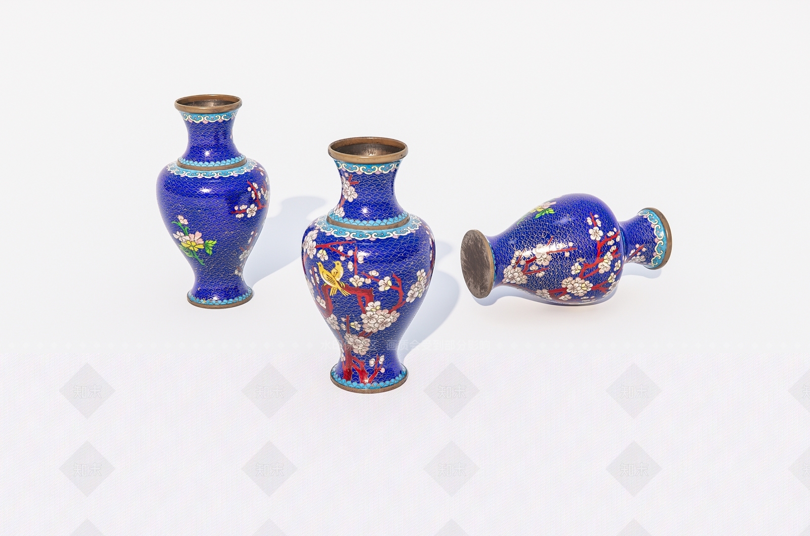 陶瓷瓶子SU模型下载【ID:1162305183】