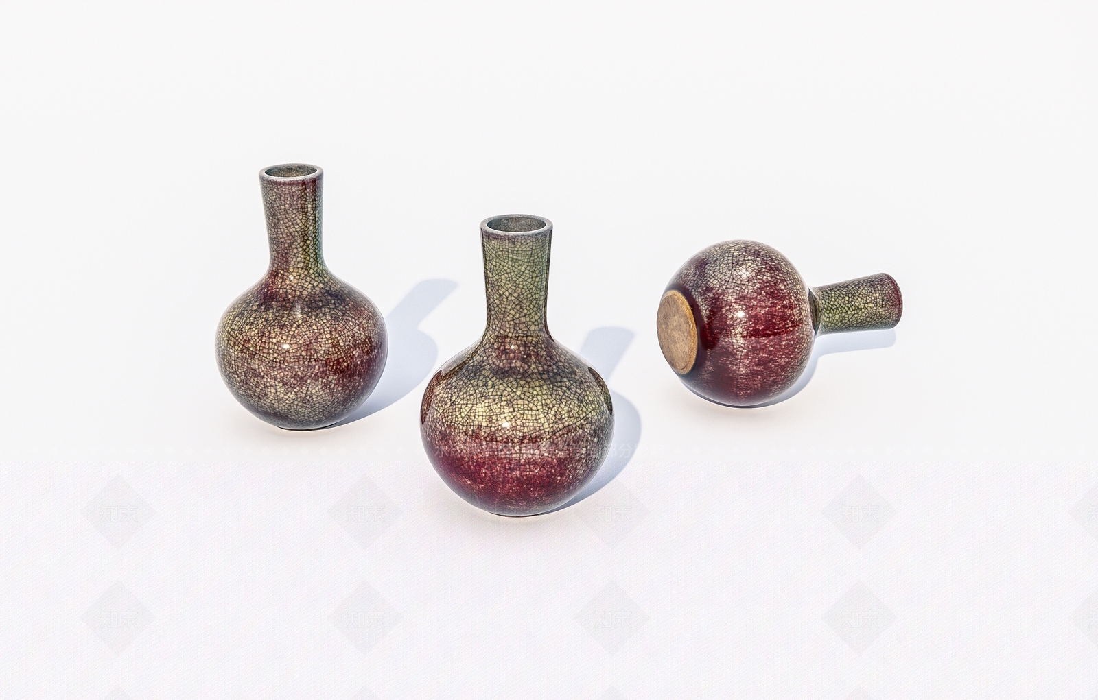 陶瓷瓶子SU模型下载【ID:1162306180】