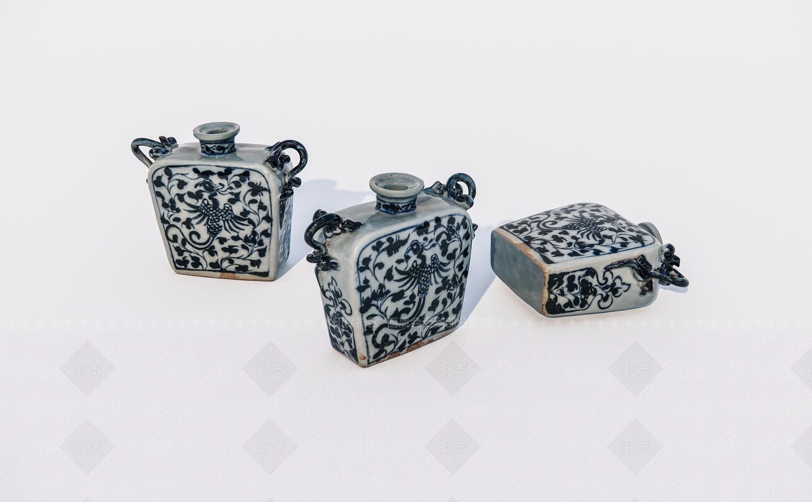 陶瓷瓶子SU模型下载【ID:1162306942】