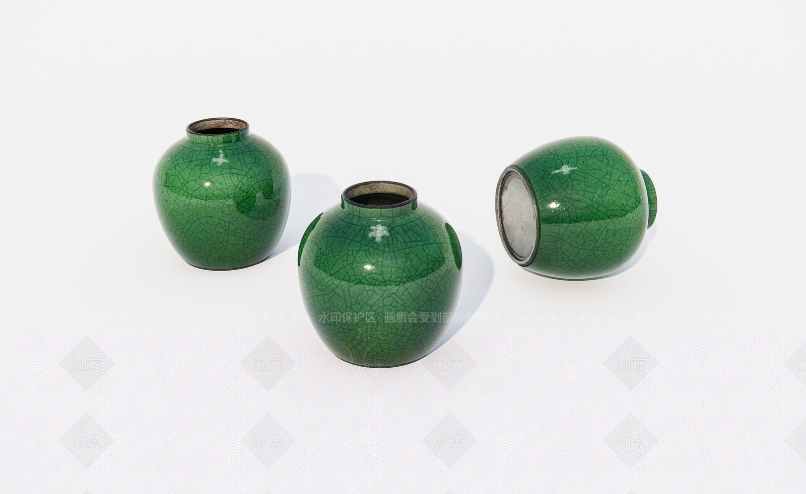 陶瓷罐子SU模型下载【ID:1162307367】