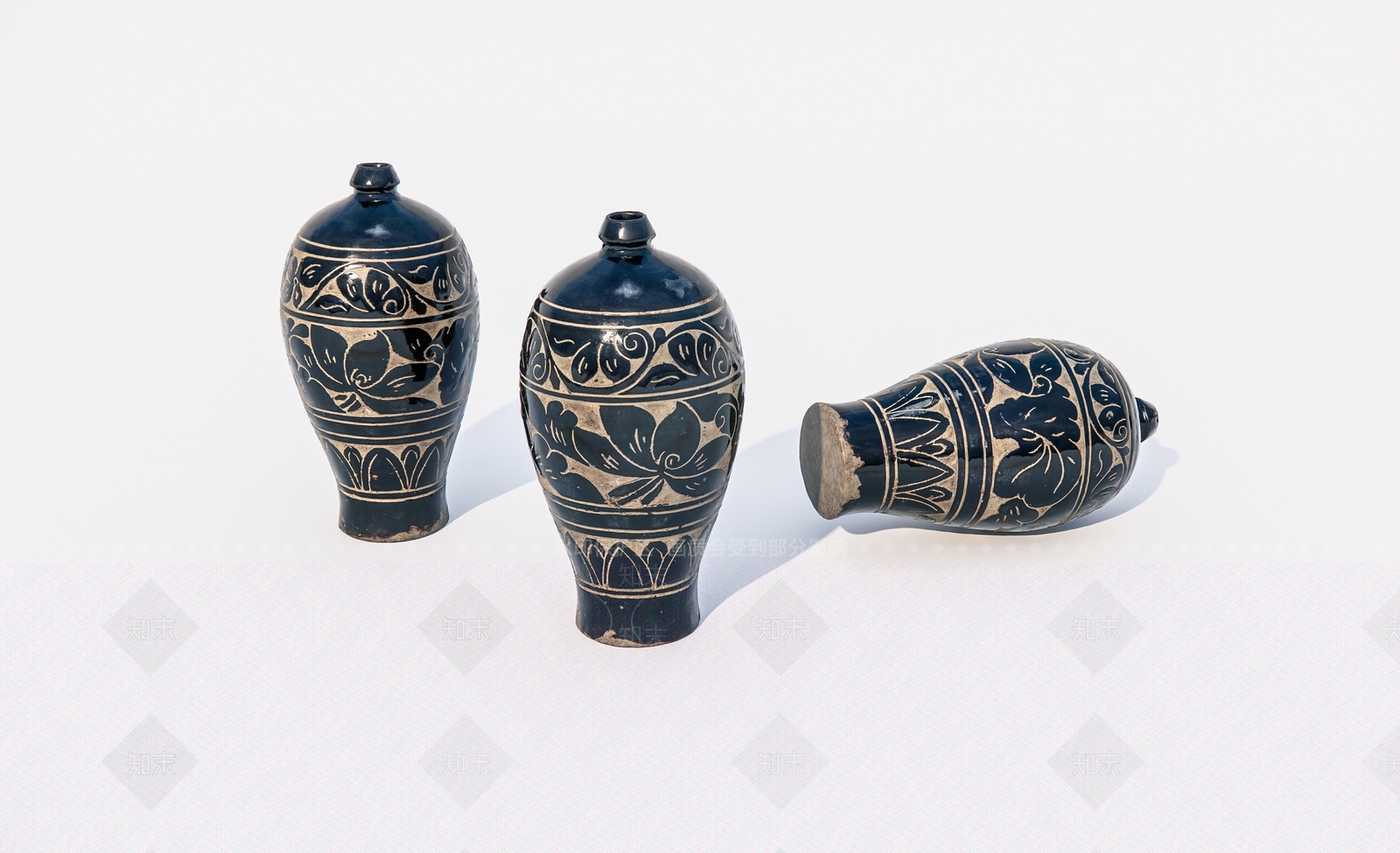 陶瓷瓶子SU模型下载【ID:1162316497】