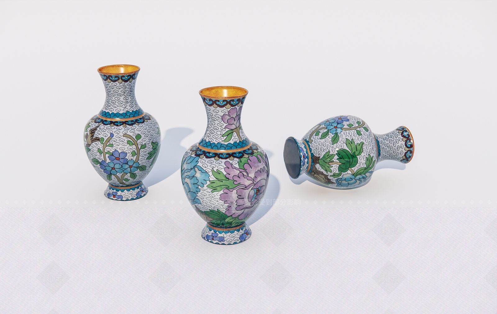 花瓶SU模型草图