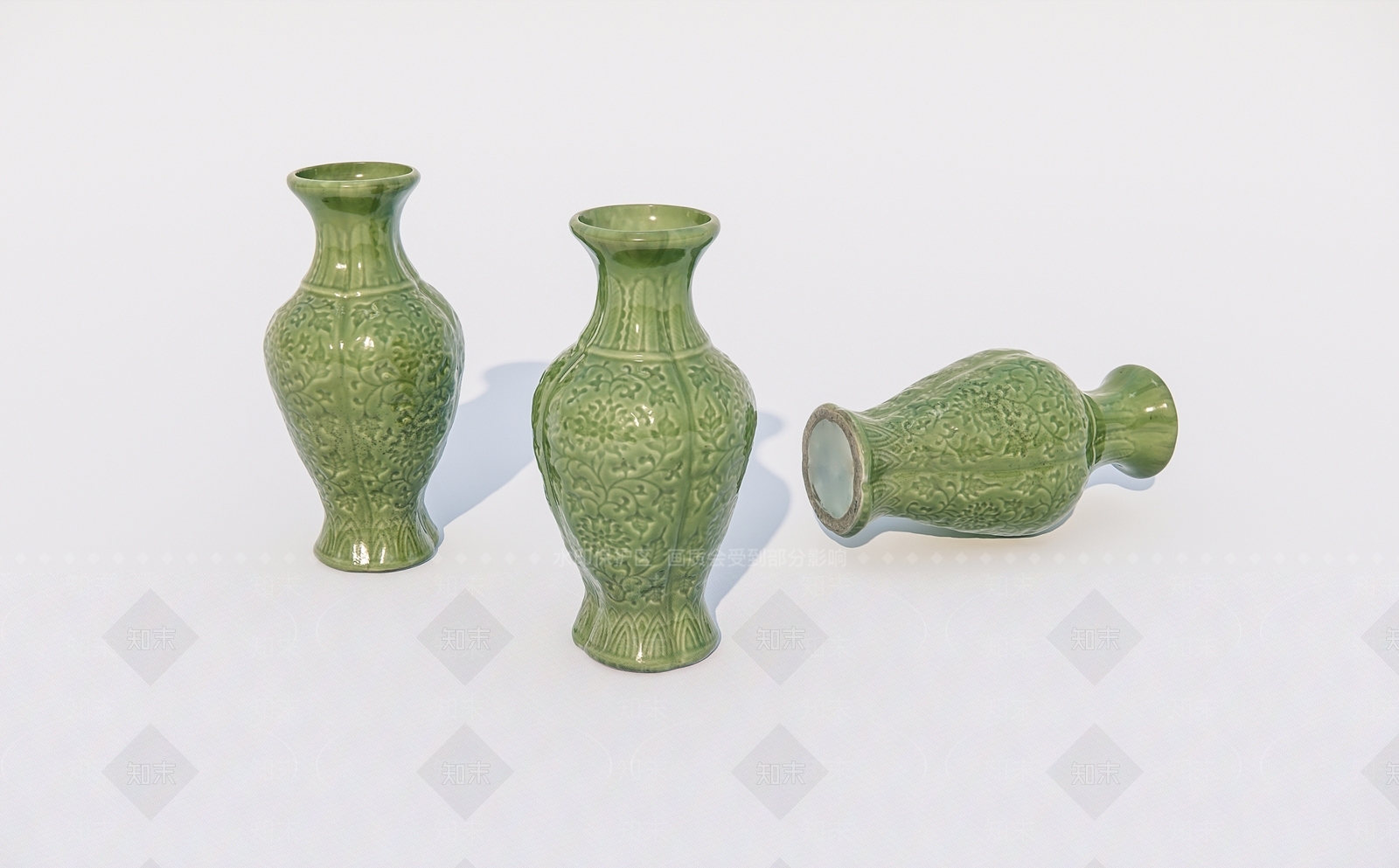 陶瓷瓶子SU模型下载【ID:1162320068】