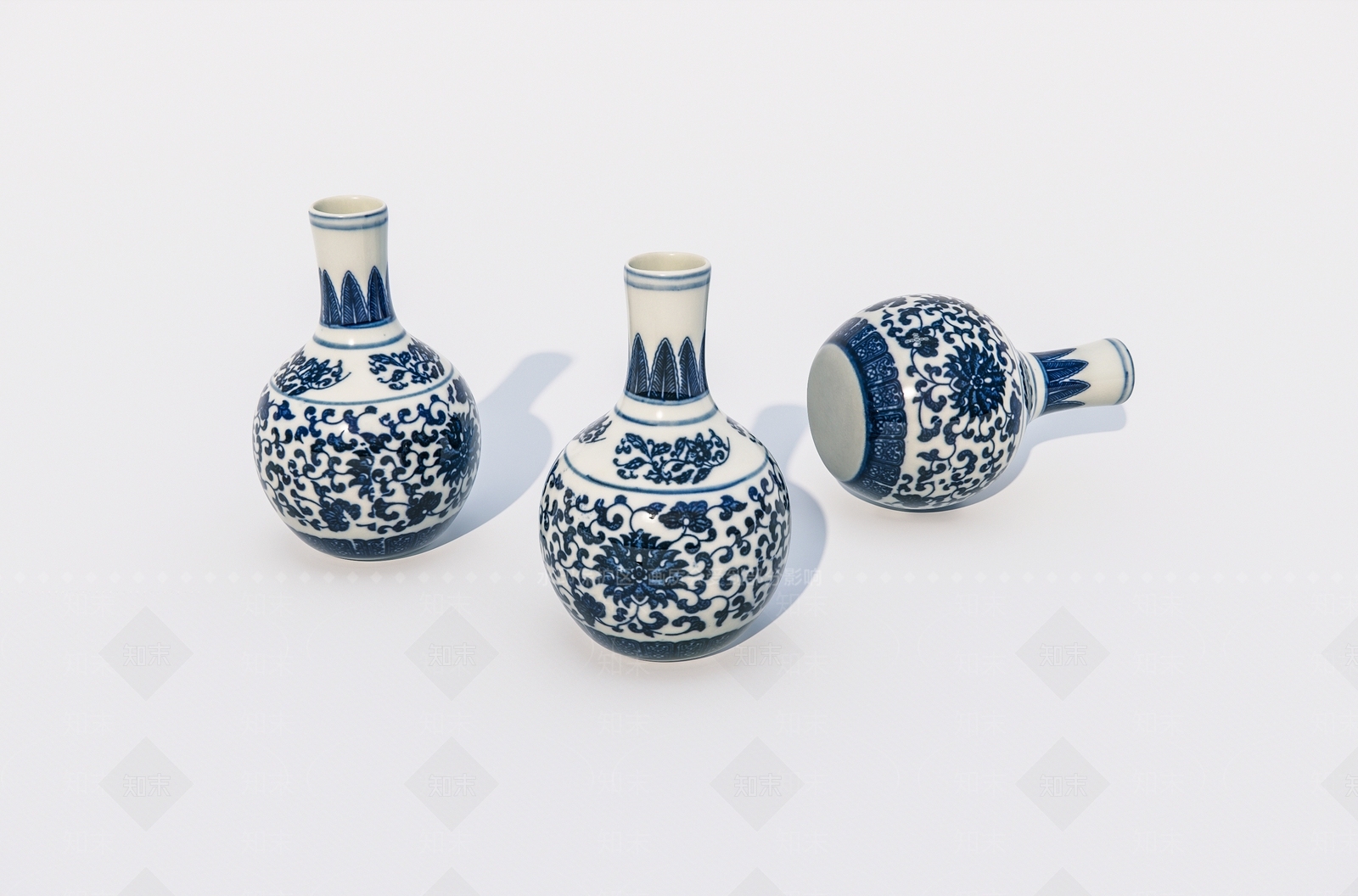 陶瓷瓶子SU模型下载【ID:1162320313】