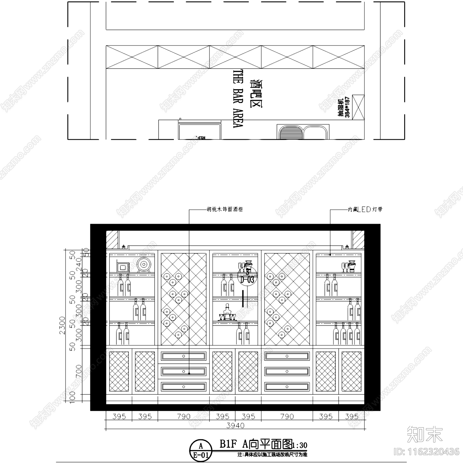 欧式三层别墅私宅室内家装cad施工图下载【ID:1162320436】