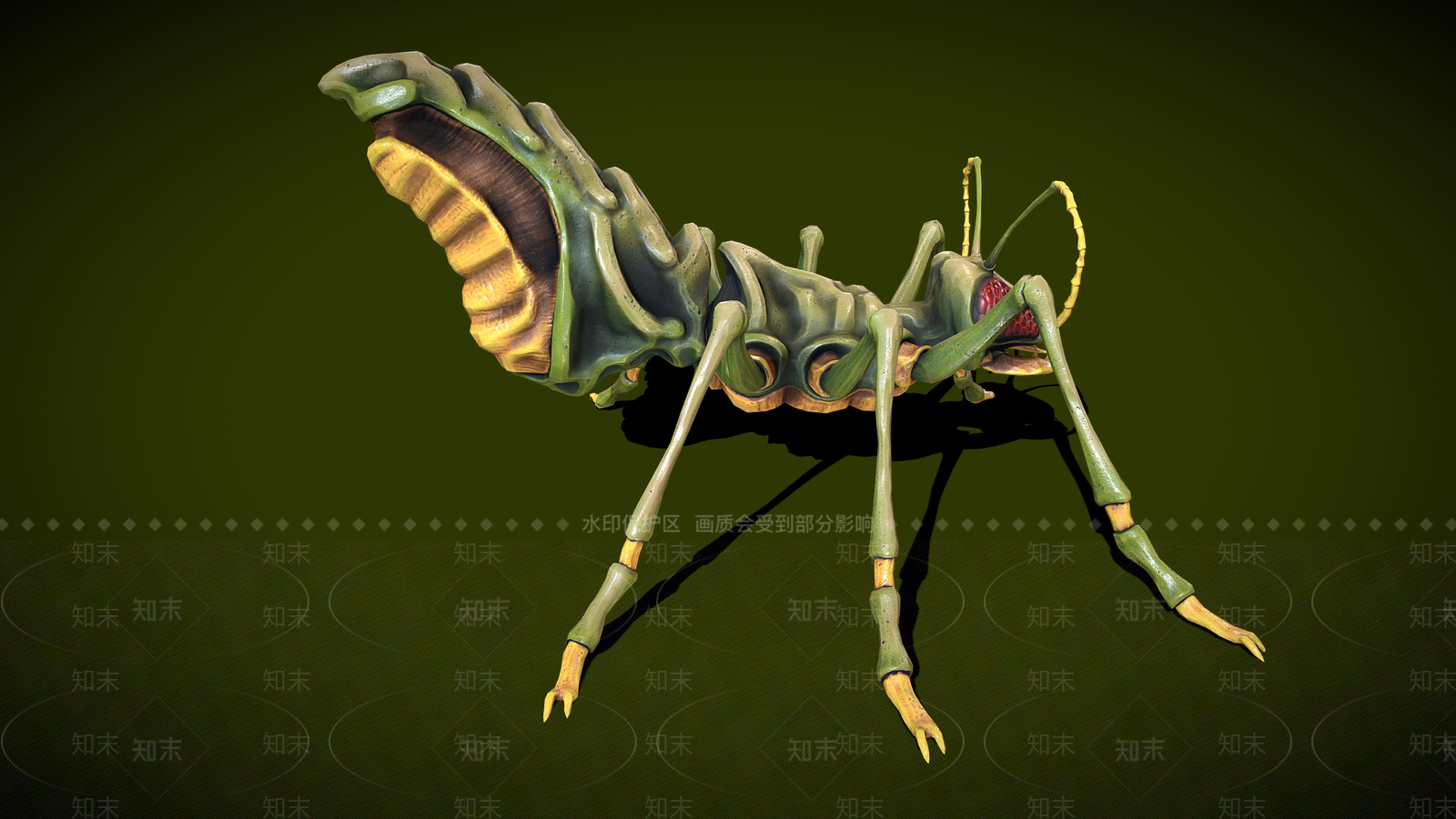 昆虫3D模型下载【ID:1162323692】
