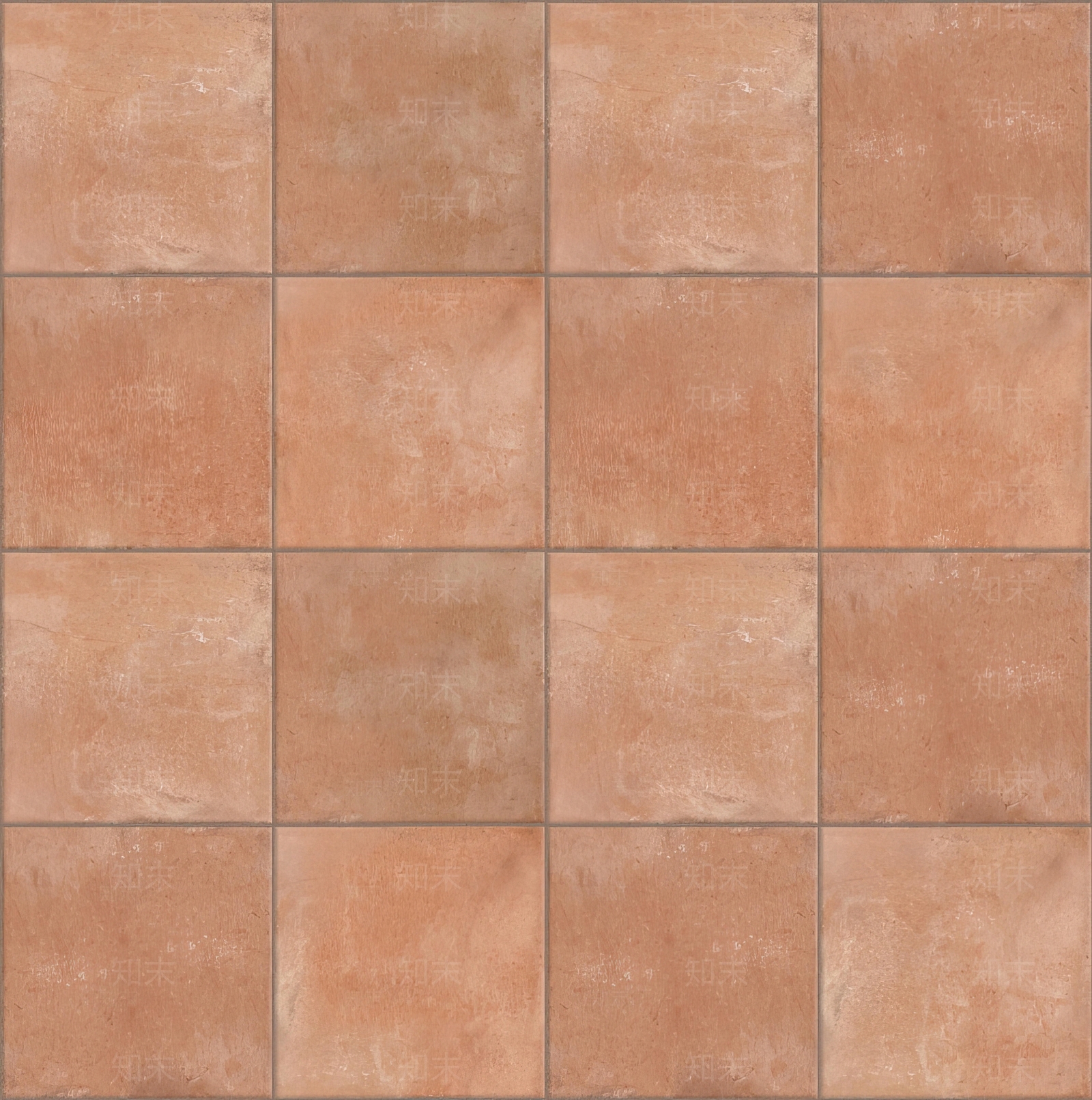 无缝陶土砖橘色仿古砖贴图下载【ID:1162327408】