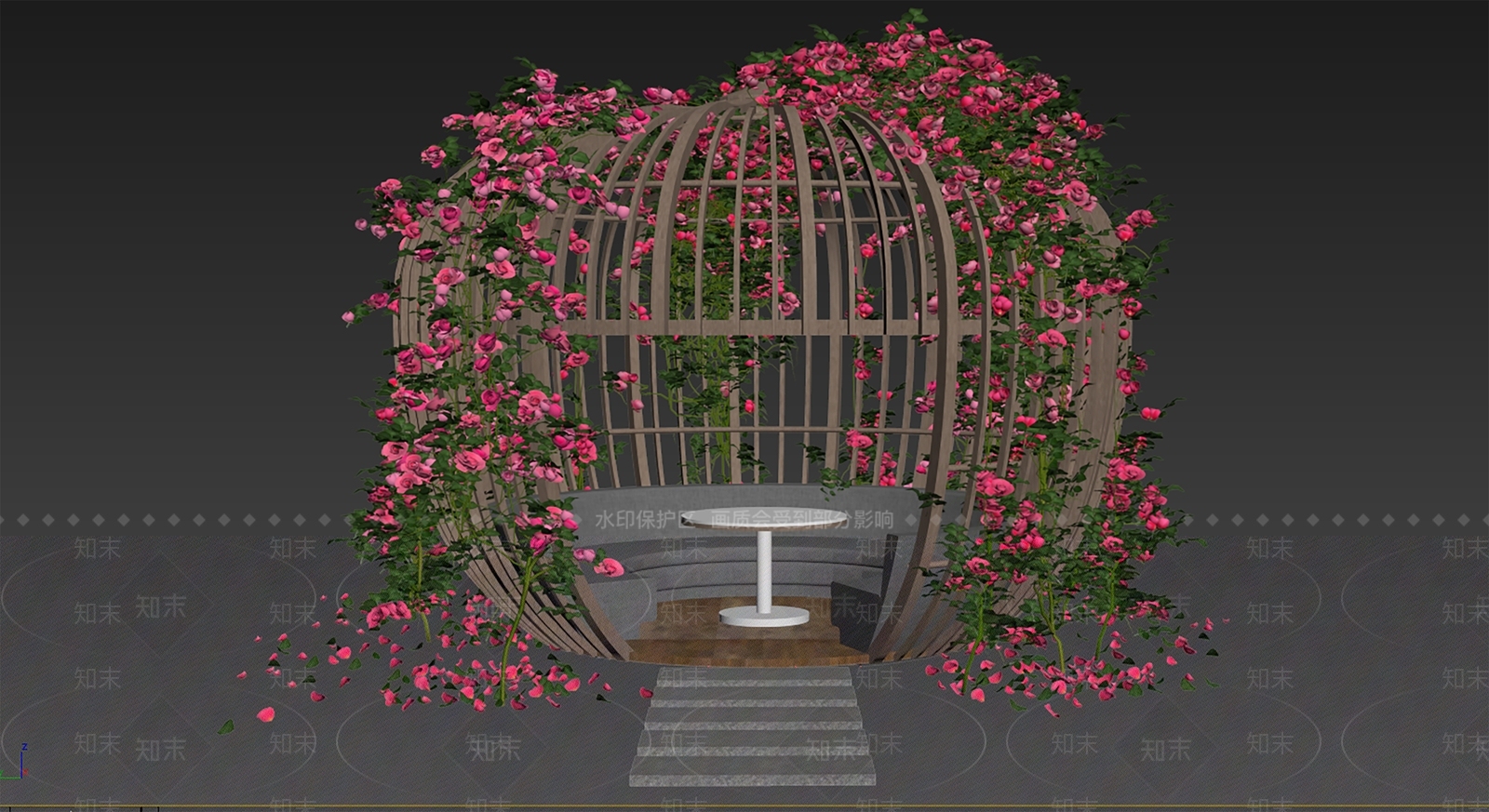 月季3D模型下载【ID:1162346271】