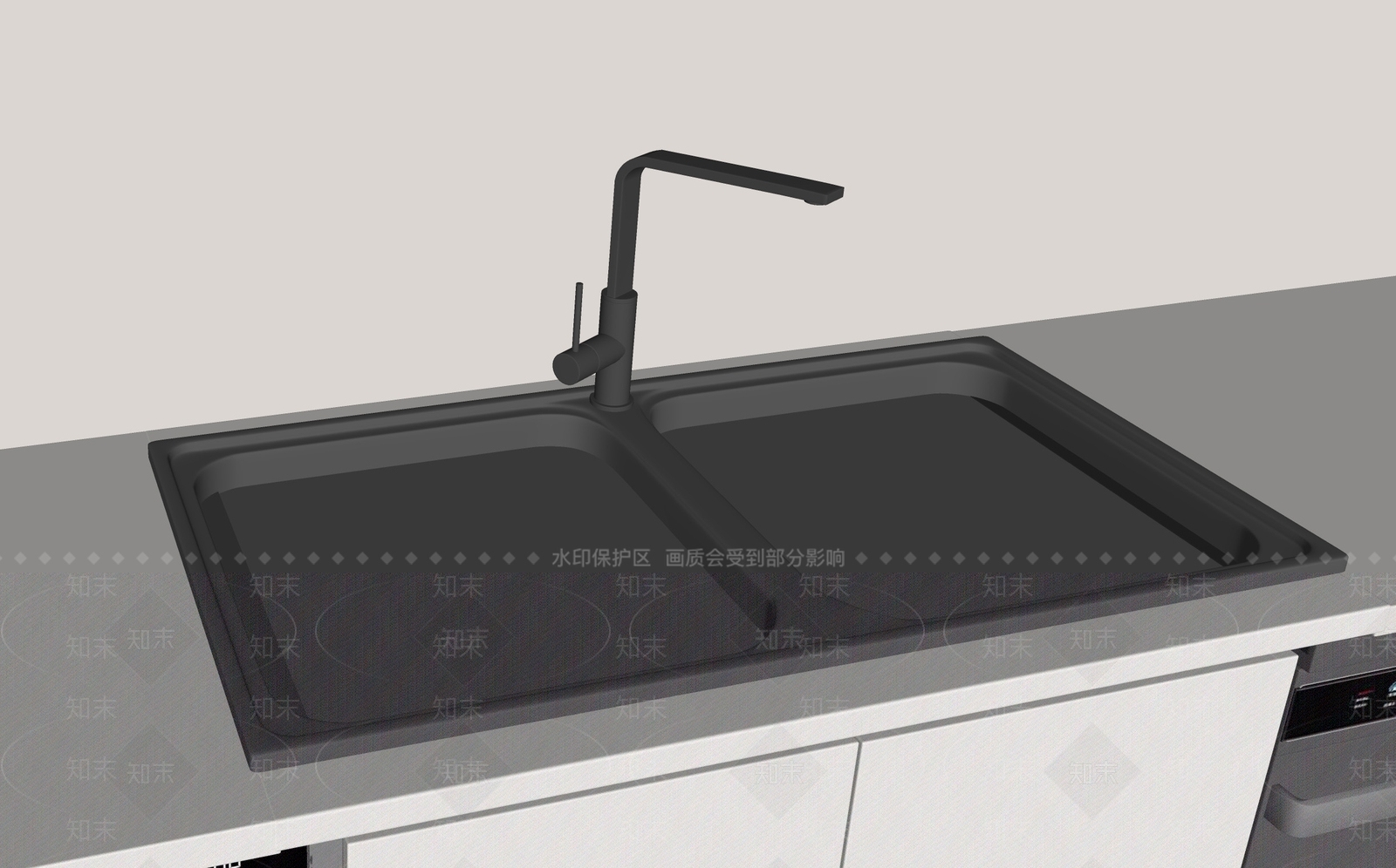 水槽SU模型下载【ID:1162347680】