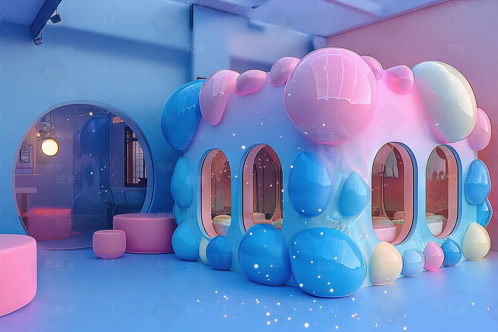 儿童可爱风室内内景贴图下载【ID:1162370757】